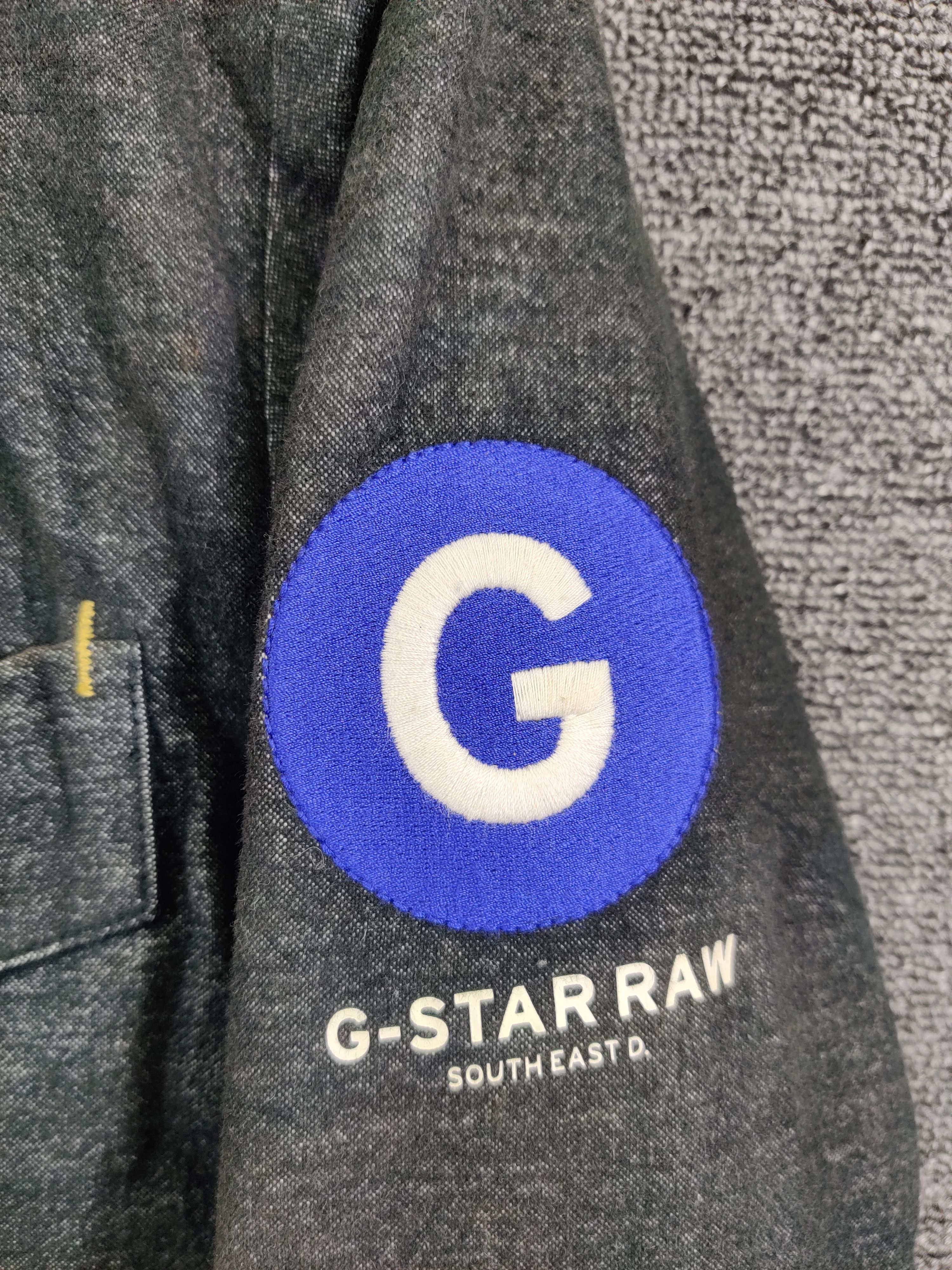 G-Star G-Star Raw Denim 3301 Sun Faded Overshirt Denim Jacket Size US M / EU 48-50 / 2 - 10 Thumbnail