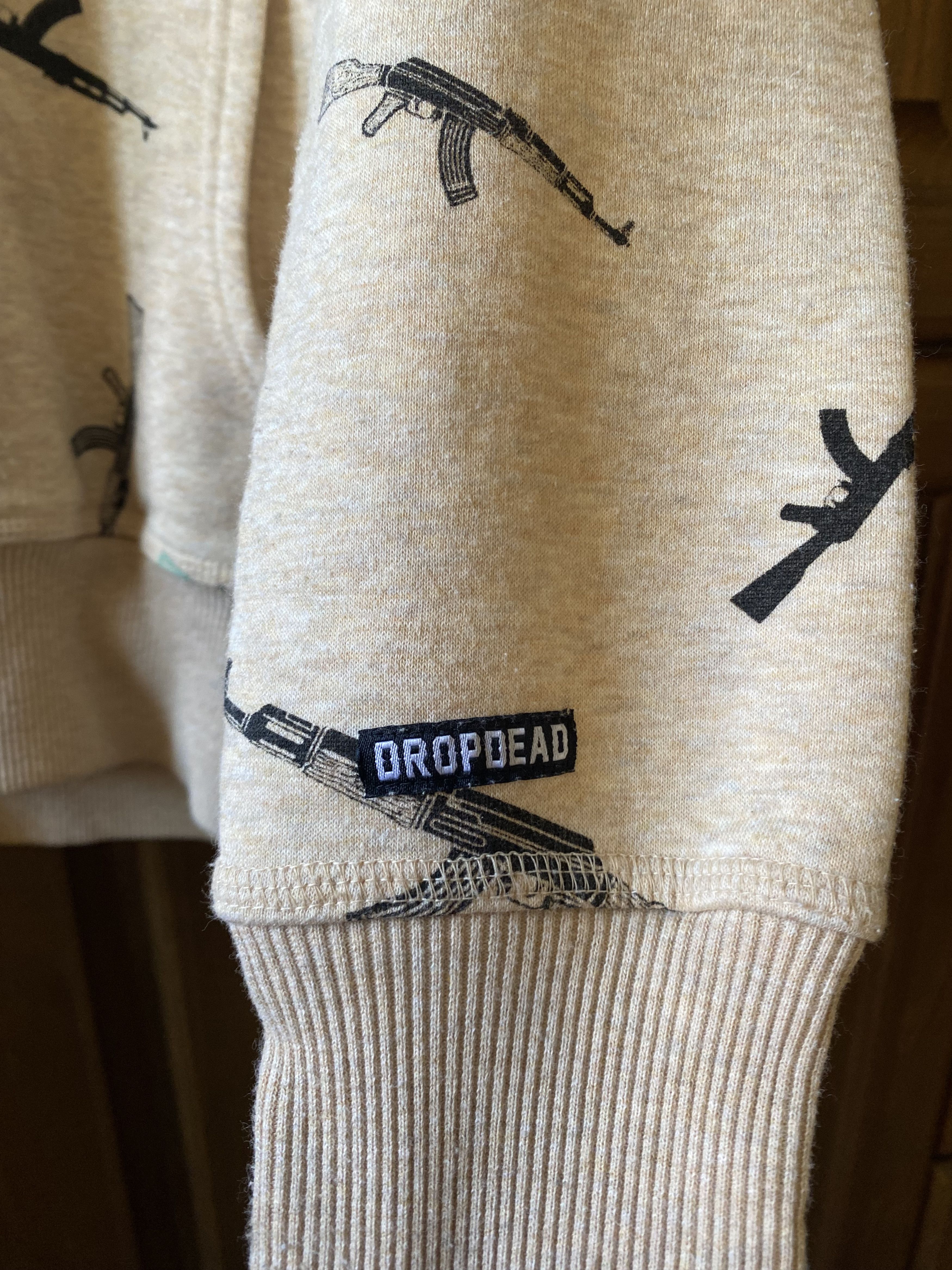 Drop Dead Clothing Drop Dead Ak-47 Hoodie Rare Vintage Archive Emo Punk Metal Size US S / EU 44-46 / 1 - 5 Thumbnail