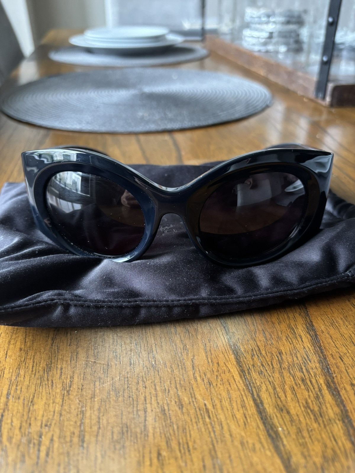 Balenciaga BALENCIAGA OVERSIZED SUNGLASSES Size ONE SIZE - 1 Thumbnail