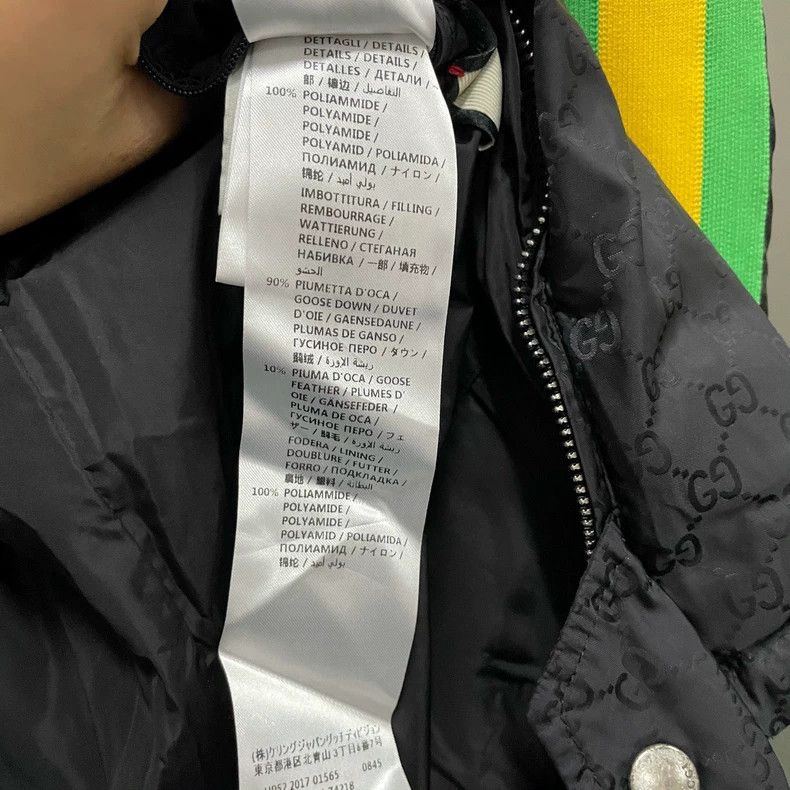 Gucci Gucci Dark pattern full-print striped hooded jacket 2502-Ne Size US M / EU 48-50 / 2 - 6 Thumbnail