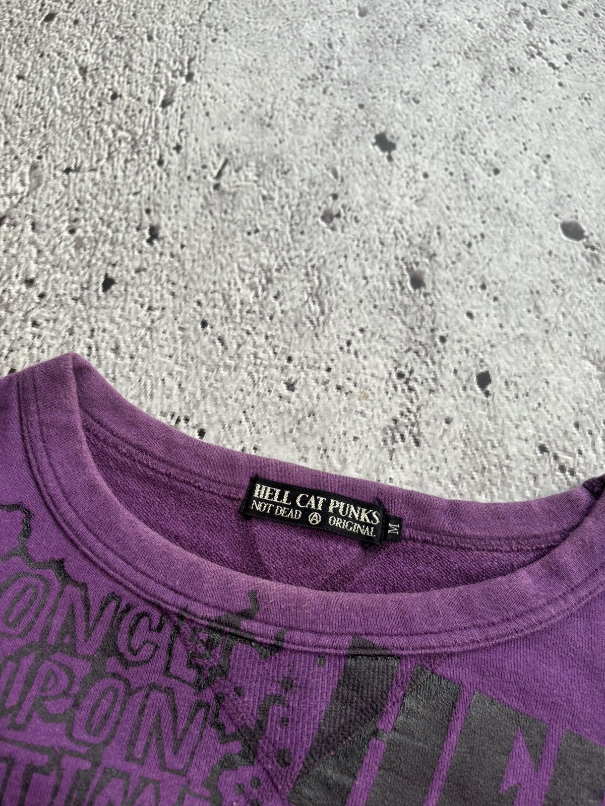 Hysteric Glamour Hell cat punks not dead skull sweatshirt Size US M / EU 48-50 / 2 - 4 Thumbnail