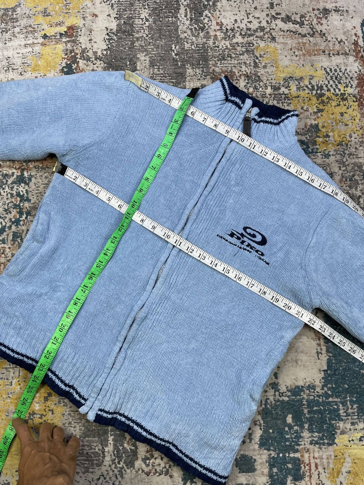 Japanese Brand Vtg Y2k Piko Hawaiian Surfwear Zipper Sweatshirt Jacket Size US M / EU 48-50 / 2 - 10 Thumbnail