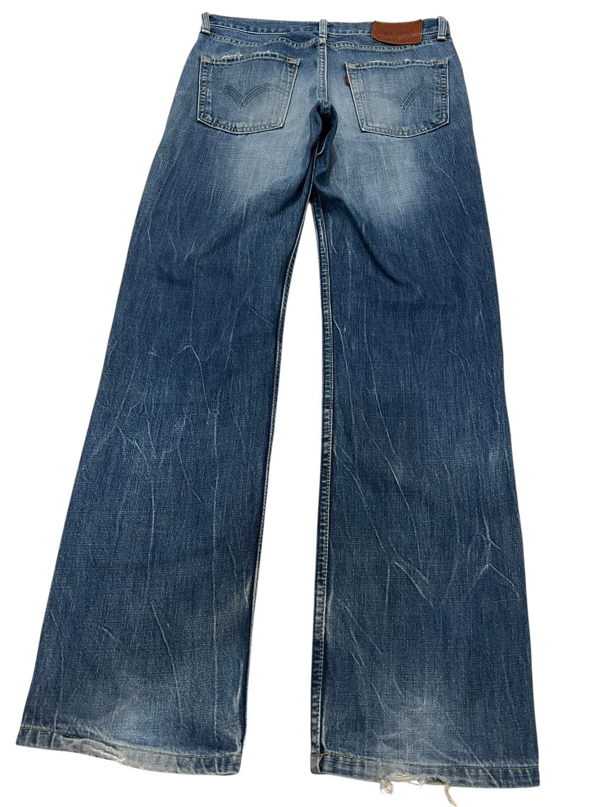 Levi's Vintage Levis 702 Distress Clawmark Jean Size US 29 - 2 Thumbnail