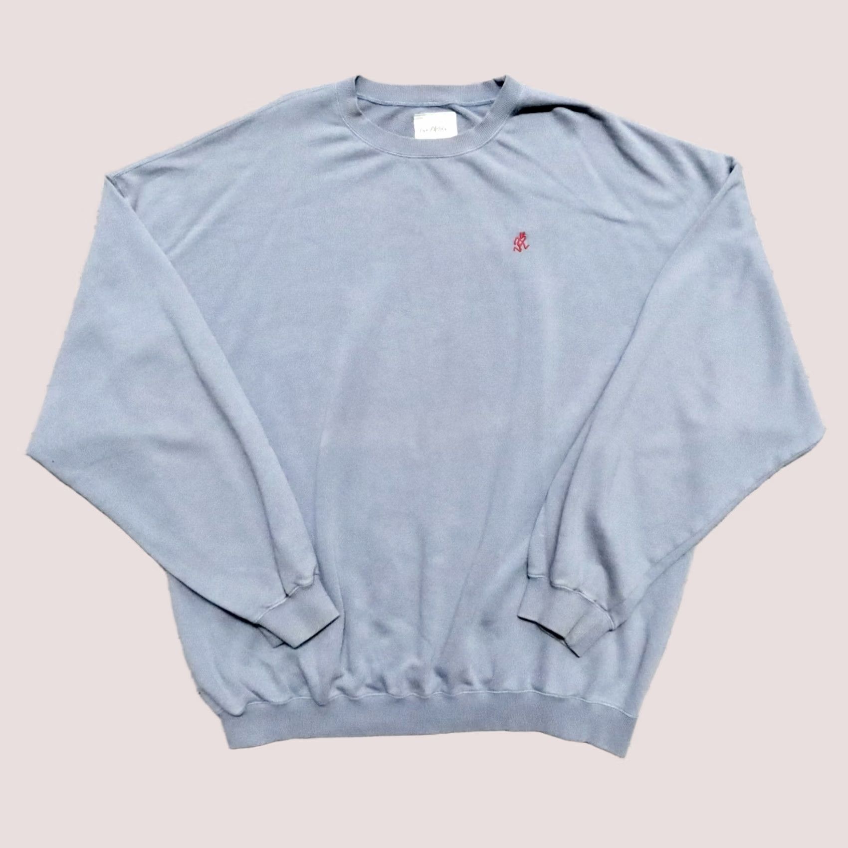 Gramicci VINTAGE Gramicci Sweatshirt Crew Neck XL Blue Mens Size US XL / EU 56 / 4 - 1 Thumbnail