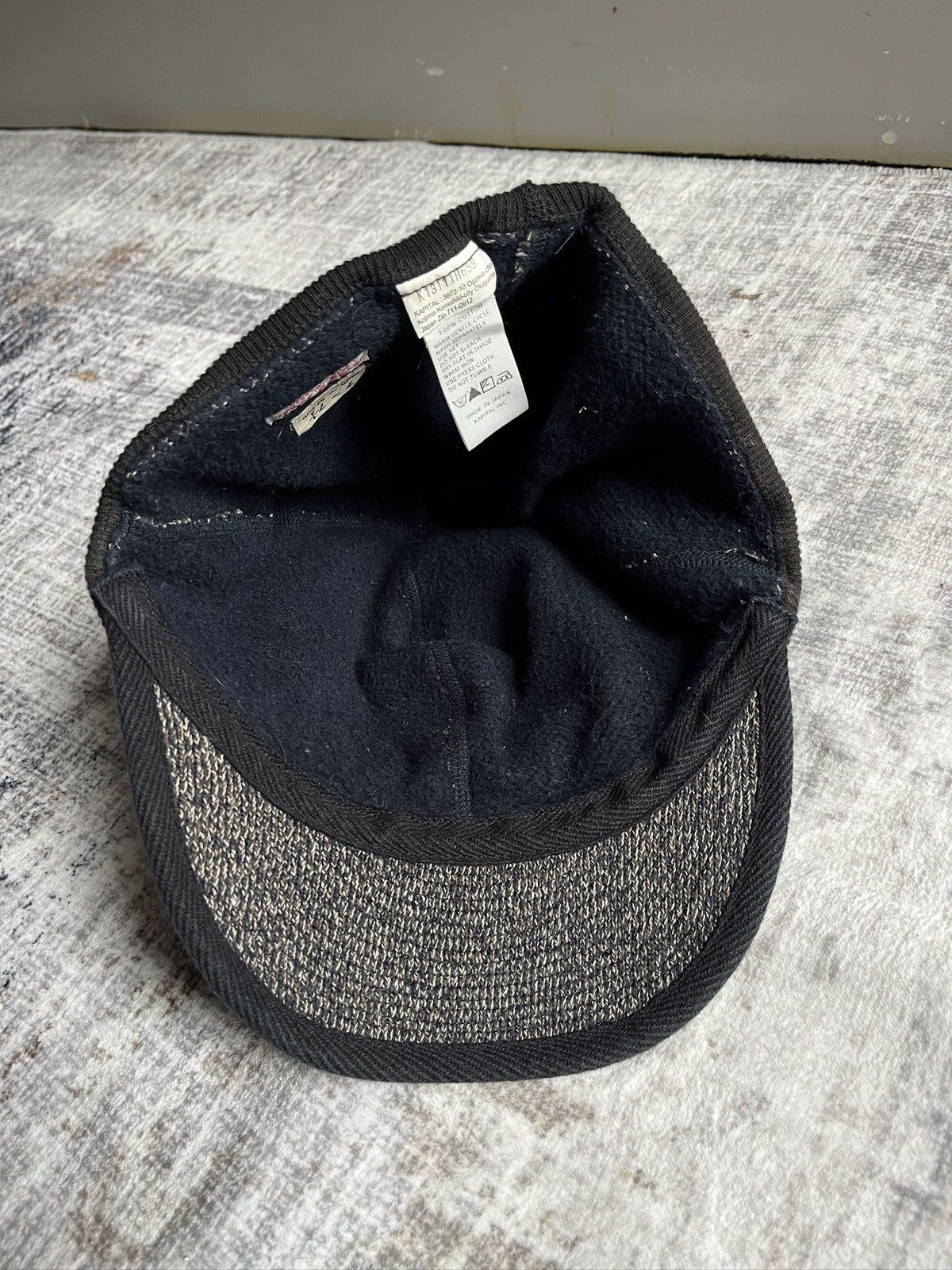 Kapital Kapital Grey Knitted Hat (unisex) Size ONE SIZE - 12 Thumbnail