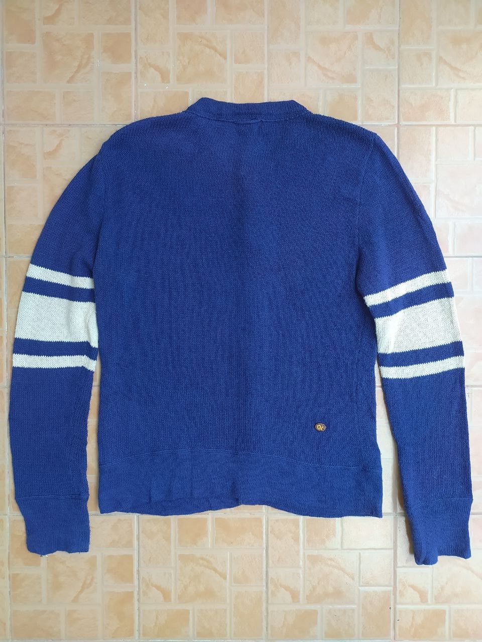 45rpm 45RPM STUDIO KNIT COTTON CARDIGAN SWEATER BLUE Size US S / EU 44-46 / 1 - 2 Thumbnail