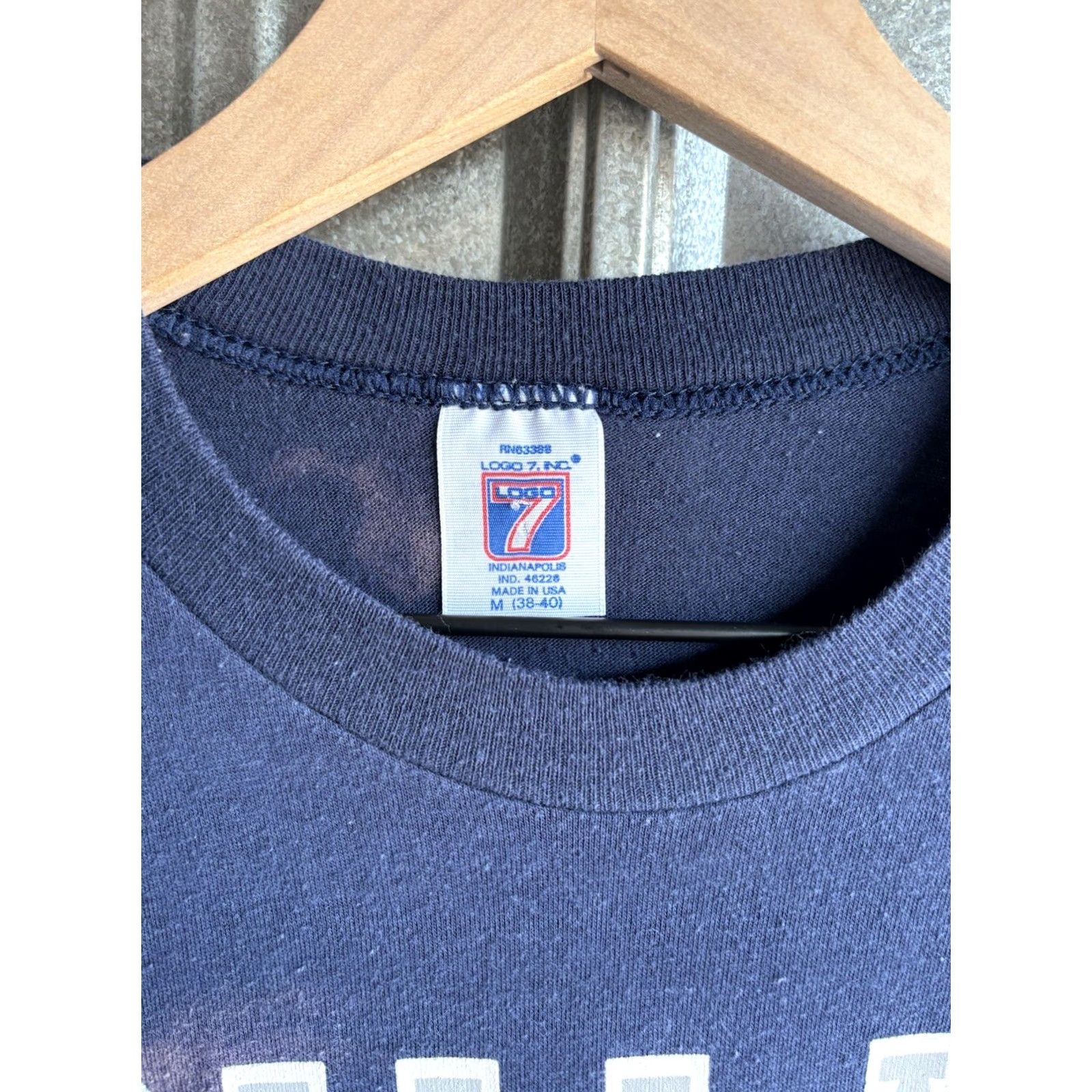 Logo 7 VINTAGE Logo 7 Dallas Cowboys Tee Shirt M Blue Cotton Crew Neck Short Sleeve Graphic Print Sports USA 80s 90s Mens Size US M / EU 48-50 / 2 - 4 Thumbnail