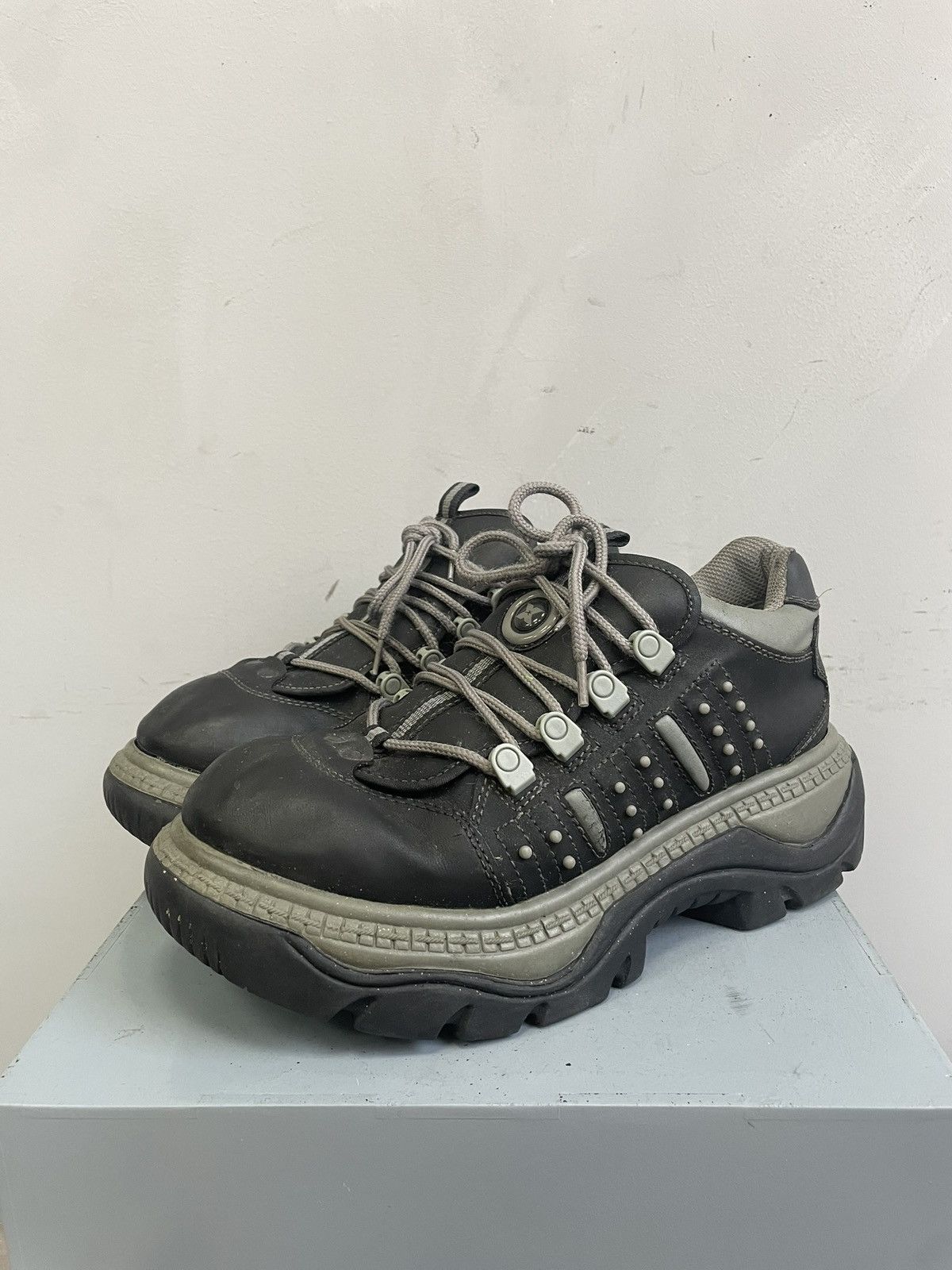 New Rock New rock style platform boots hype gothic japanese Size US 10 / EU 43 - 8 Thumbnail