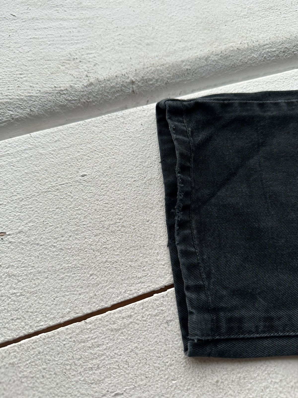 Armani 🚨Y2K WOMEN ARMANI JEANS WITH LOGO AVANT GARDE DENIM PANTS Size 29" - 20 Thumbnail