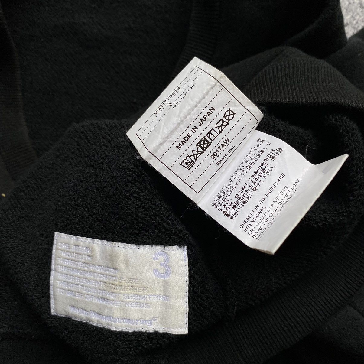 White Mountaineering WHITE MOUNTAINEERING Crewneck Size US L / EU 52-54 / 3 - 8 Thumbnail