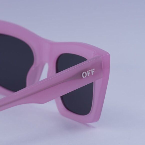 Off-White Off-White OERI13Y SELMA 3007 Sunglasses Pink Square Frame Size ONE SIZE - 6 Thumbnail
