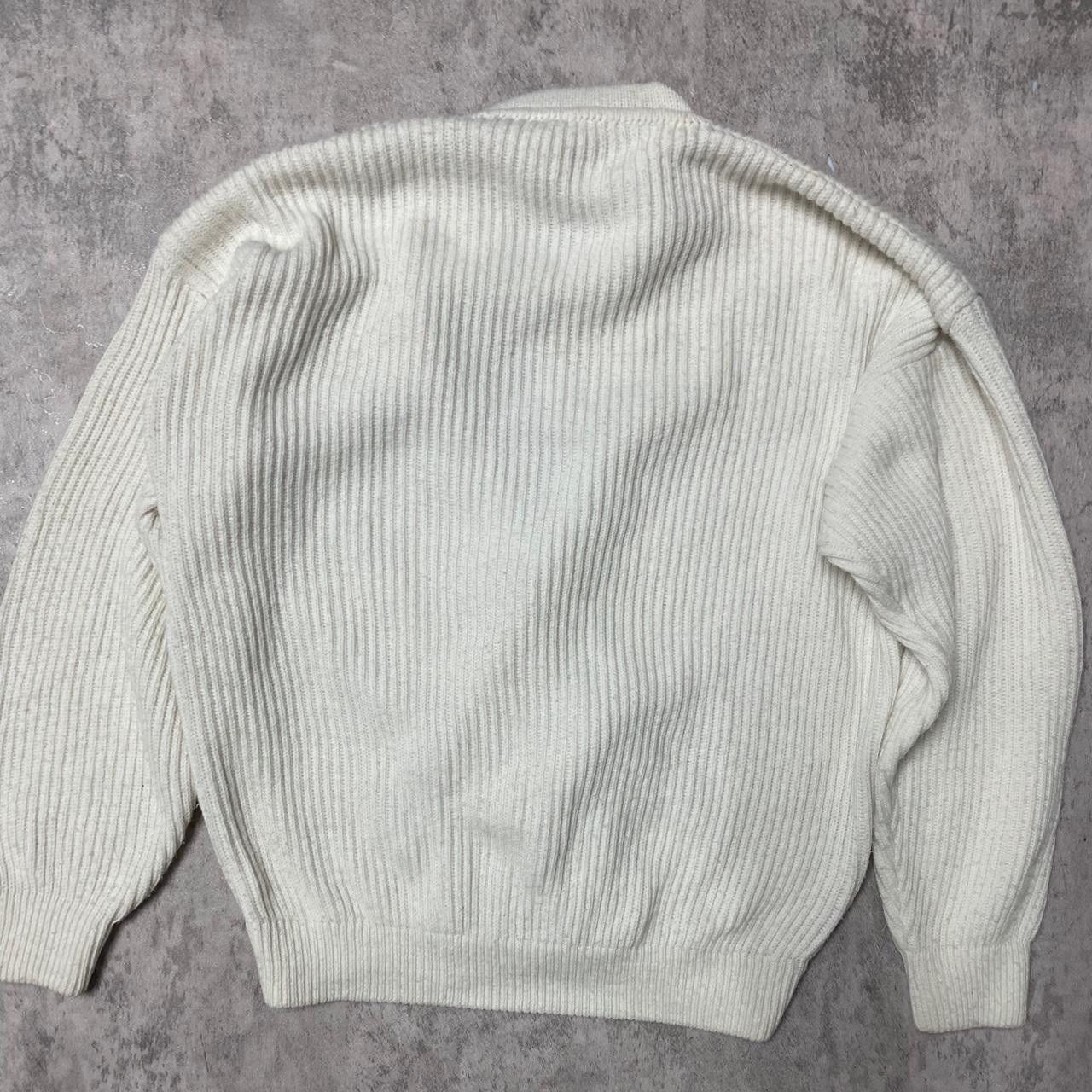 Other Cream and tan vintage cardigan sweater Size S / US 4 / IT 40 - 4 Thumbnail