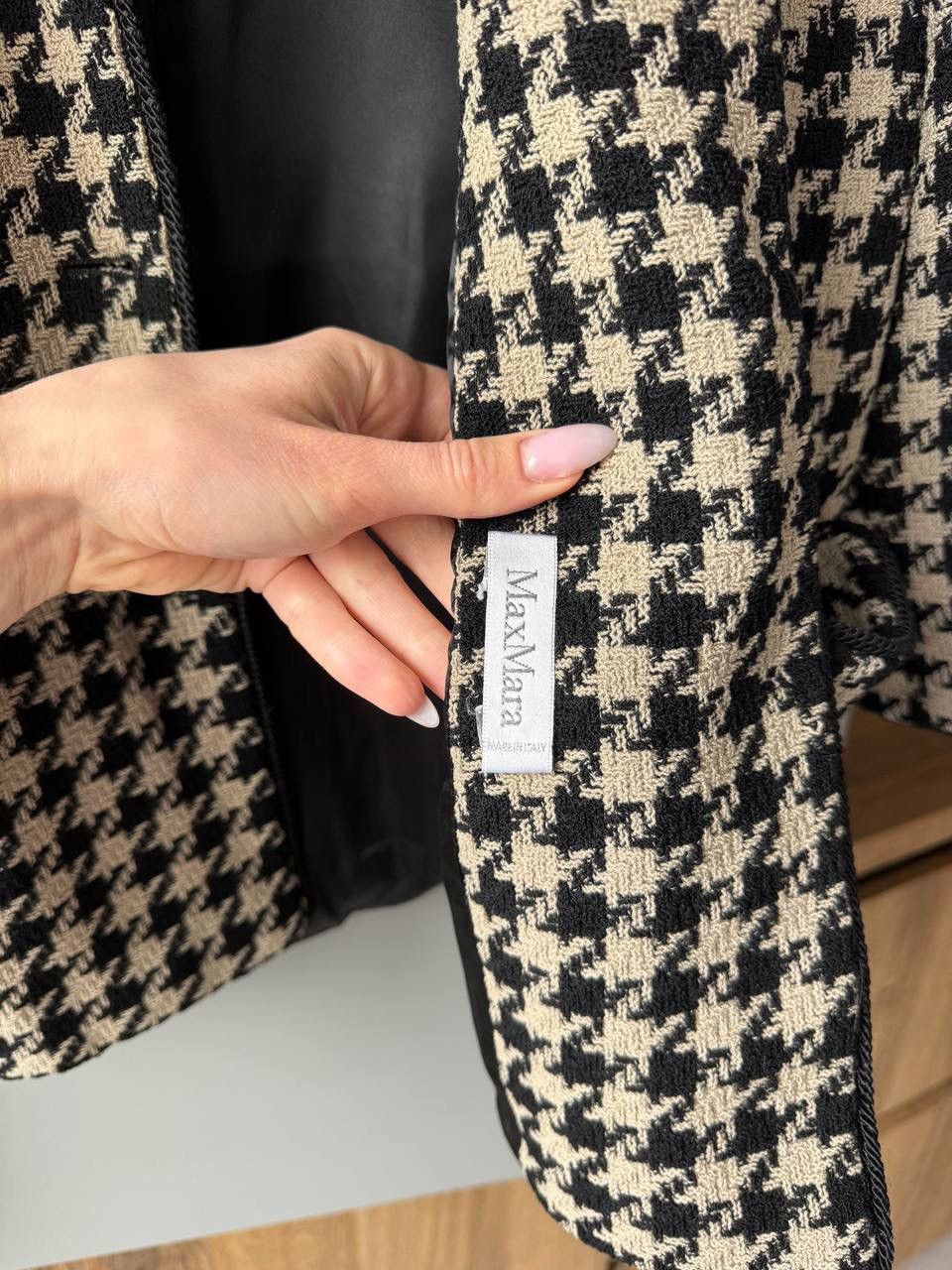Max Mara Vintage MAX Mara Weekend Line Wool Jacket Dark Gray Size M / US 6-8 / IT 42-44 - 6 Thumbnail