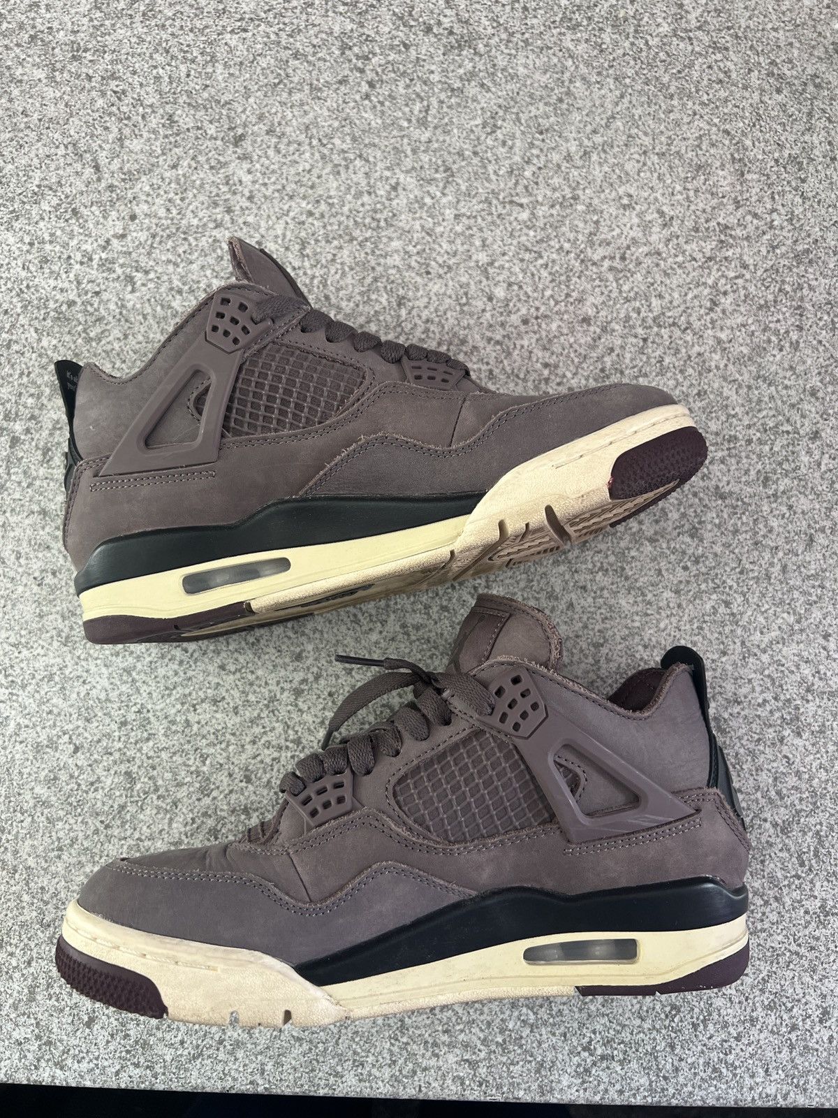 image of A Ma Maniére Jordan 4 Shoes in Violet, Men's (Size 6)