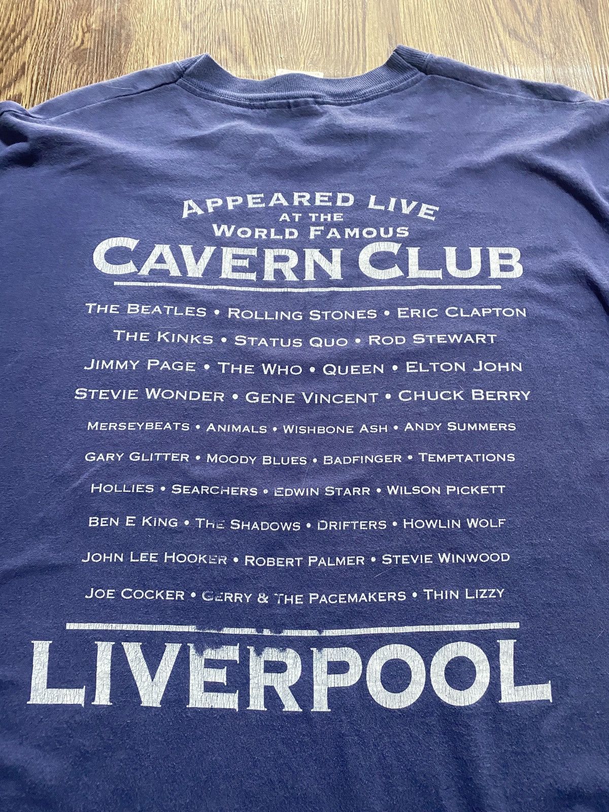 Band Tees × Vintage The cavern Liverpool Size US L / EU 52-54 / 3 - 4 Thumbnail