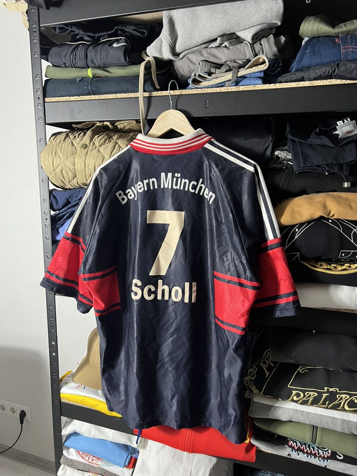 Adidas ⚽️🔥 Bayern Munich Shirt 97/98 Adidas Vintage Jersey Scholl #7 Size US L / EU 52-54 / 3 - 3 Thumbnail