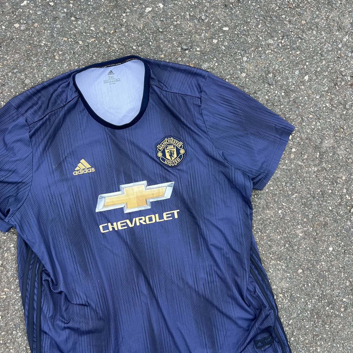 Adidas Adidas Parley Manchester United Jersey 2018-19 Third Kit Size US XXL / EU 58 / 5 - 4 Thumbnail