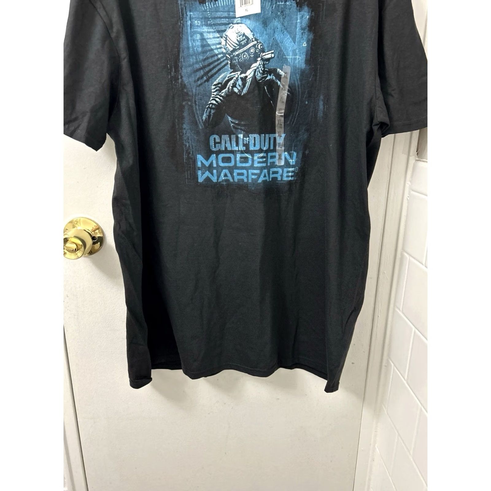 Vintage Call of Duty Modern Warfare Shirt Mens XL Black Night Sight Licensed Promo NWT Size US XL / EU 56 / 4 - 3 Thumbnail