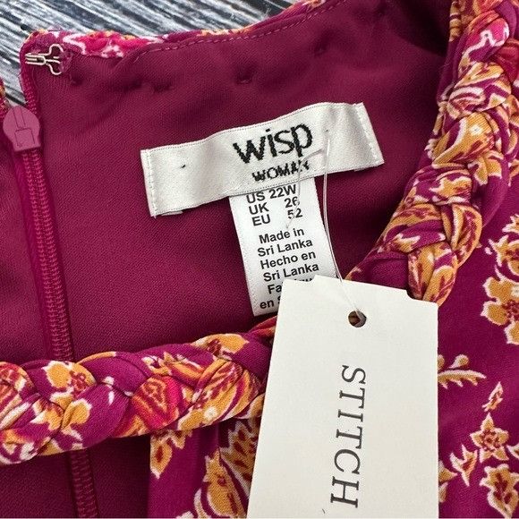 Other WISP StitchFix Exclusive NWT Dress Size 3XL / US 20-22 - 4 Thumbnail