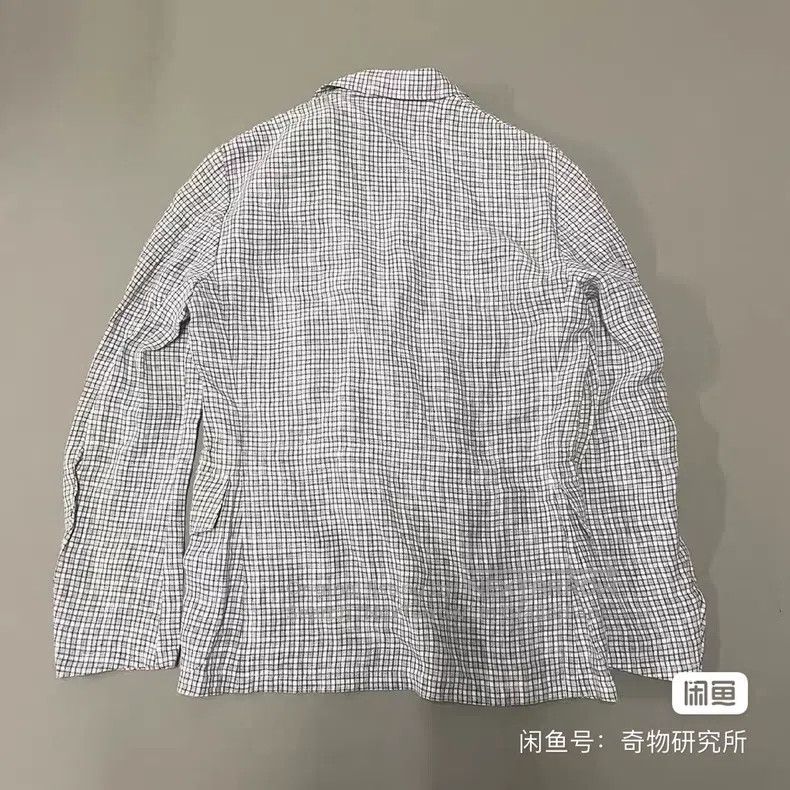 Hermes Hermes Men's Designer Hunting Jacket, Linen Material Size 48R - 3 Thumbnail