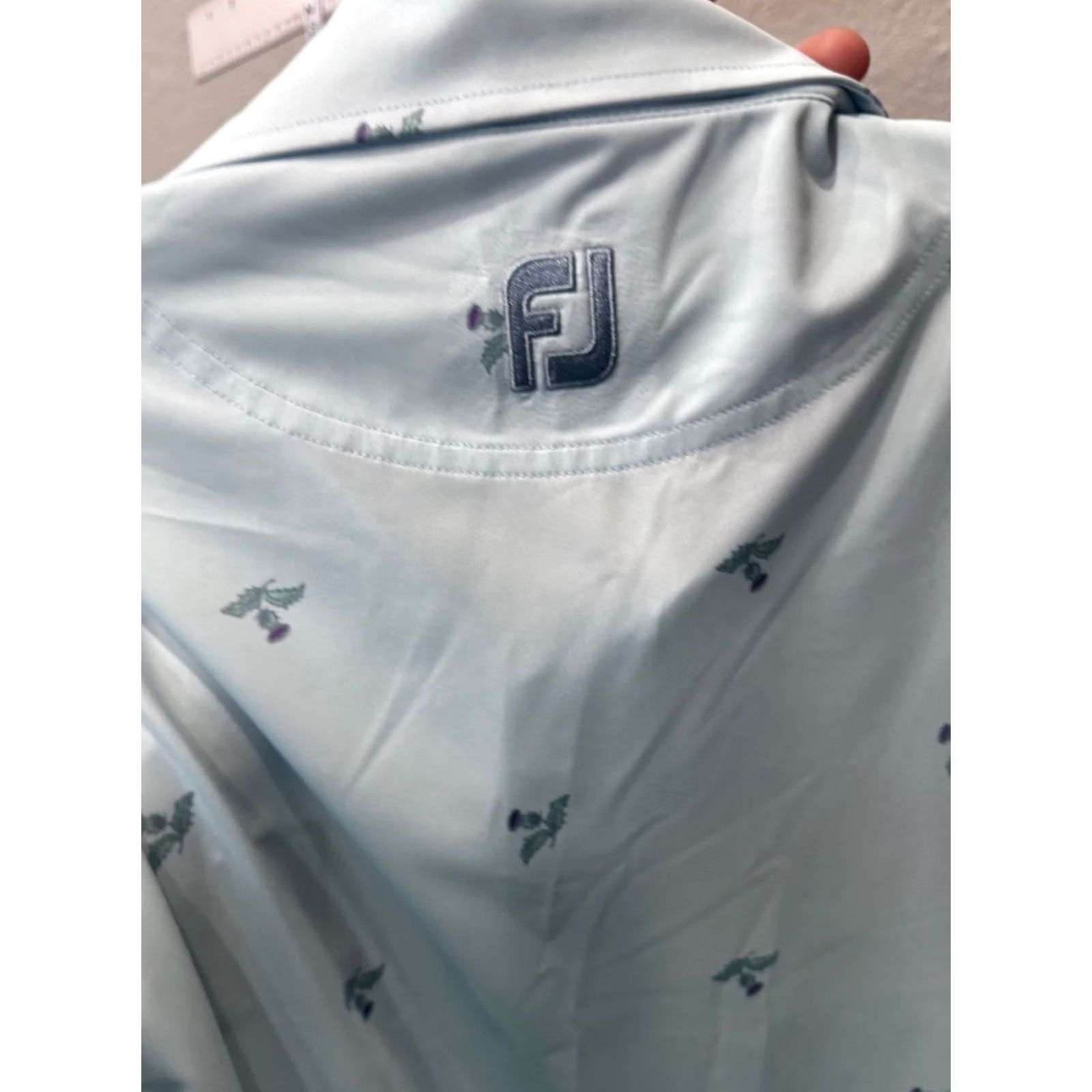 Footjoy Footjoy POLO SHIRT Floral TPC Summerlin XL Men Size US XL / EU 56 / 4 - 7 Thumbnail