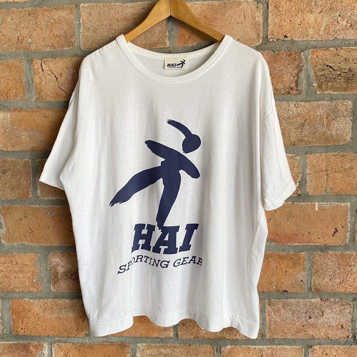 Hai Sporting Gear Hai Sporting Gear White Short Sleeve Logo Print T-Shirt Size US M / EU 48-50 / 2 - 6 Thumbnail
