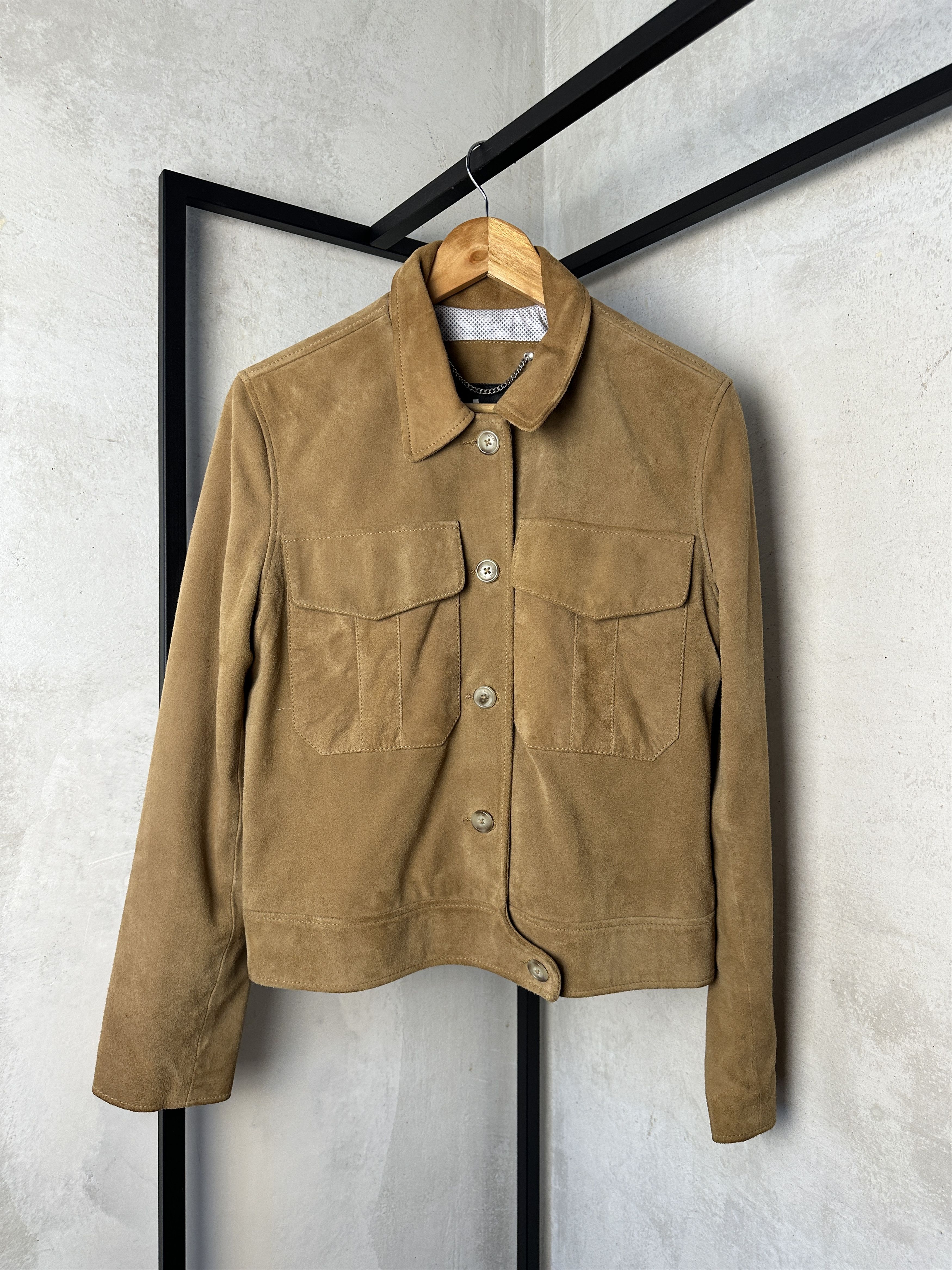 Schott Schott NYC Suede Trucker Jacket Size M / US 6-8 / IT 42-44 - 1 Thumbnail