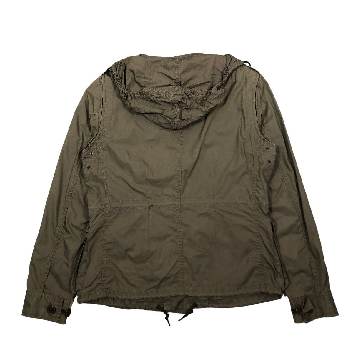 PPFM 🔥CROPPED BONDAGE PARACHUTE BIKER JACKET PPFM JAPAN Size US L / EU 52-54 / 3 - 2 Thumbnail
