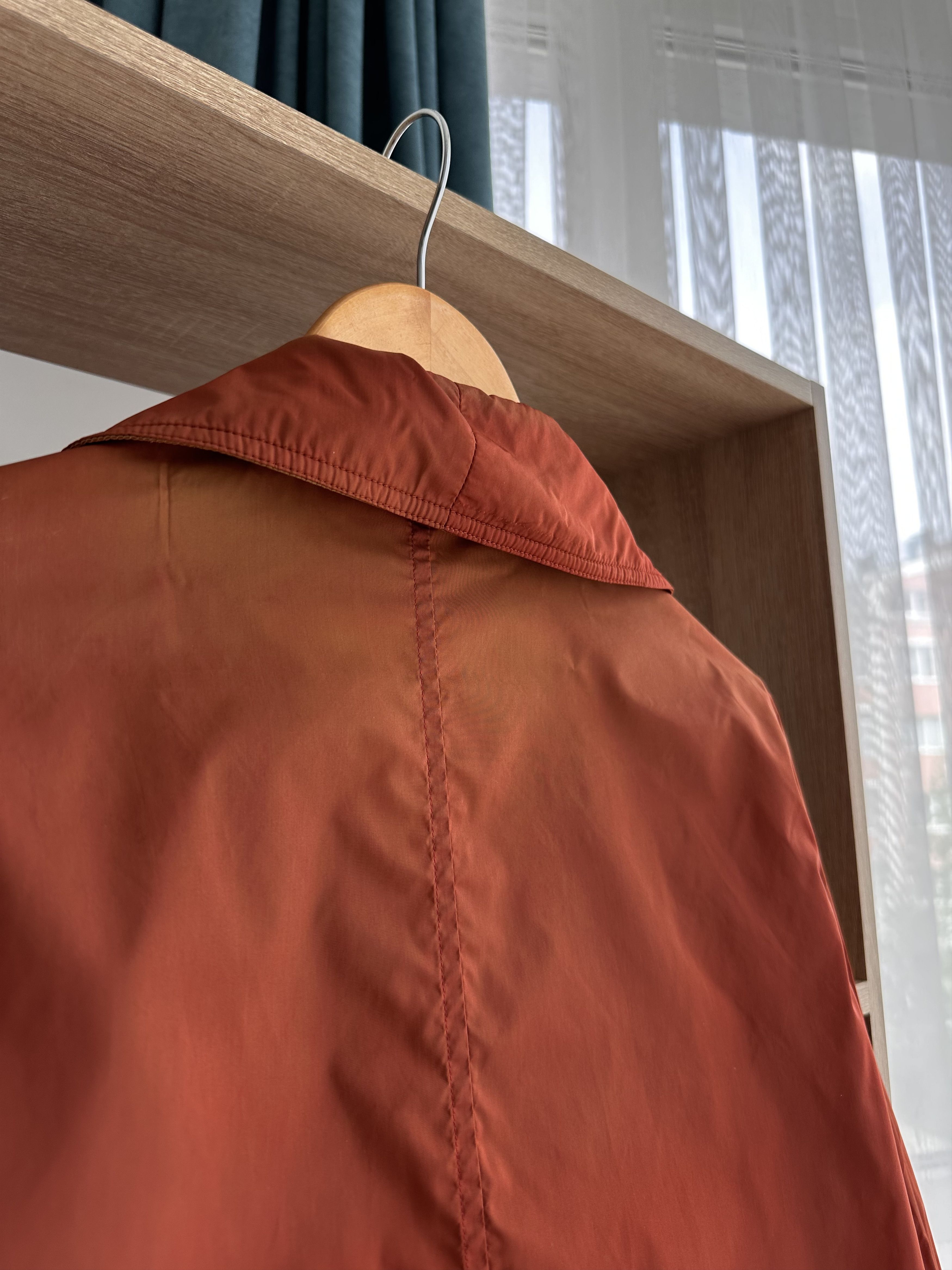 Jil Sander Vintage Jil Sunder Luxury Orange Nylon Cargo Jacket Size US S / EU 44-46 / 1 - 9 Thumbnail