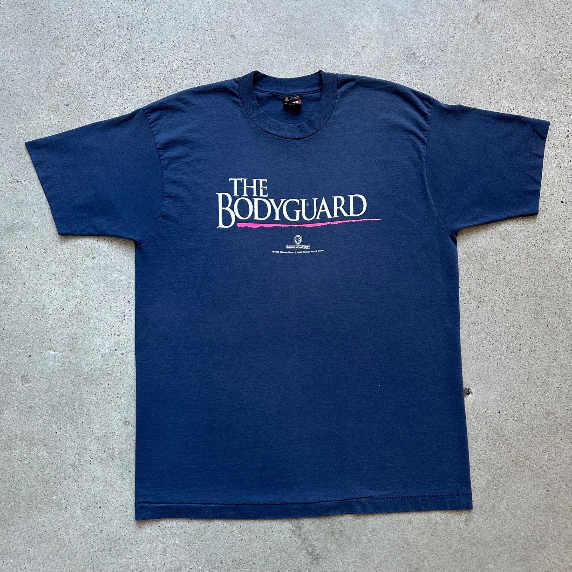 Vintage 1992 The Bodyguard Whitney Houston Movie Shirt