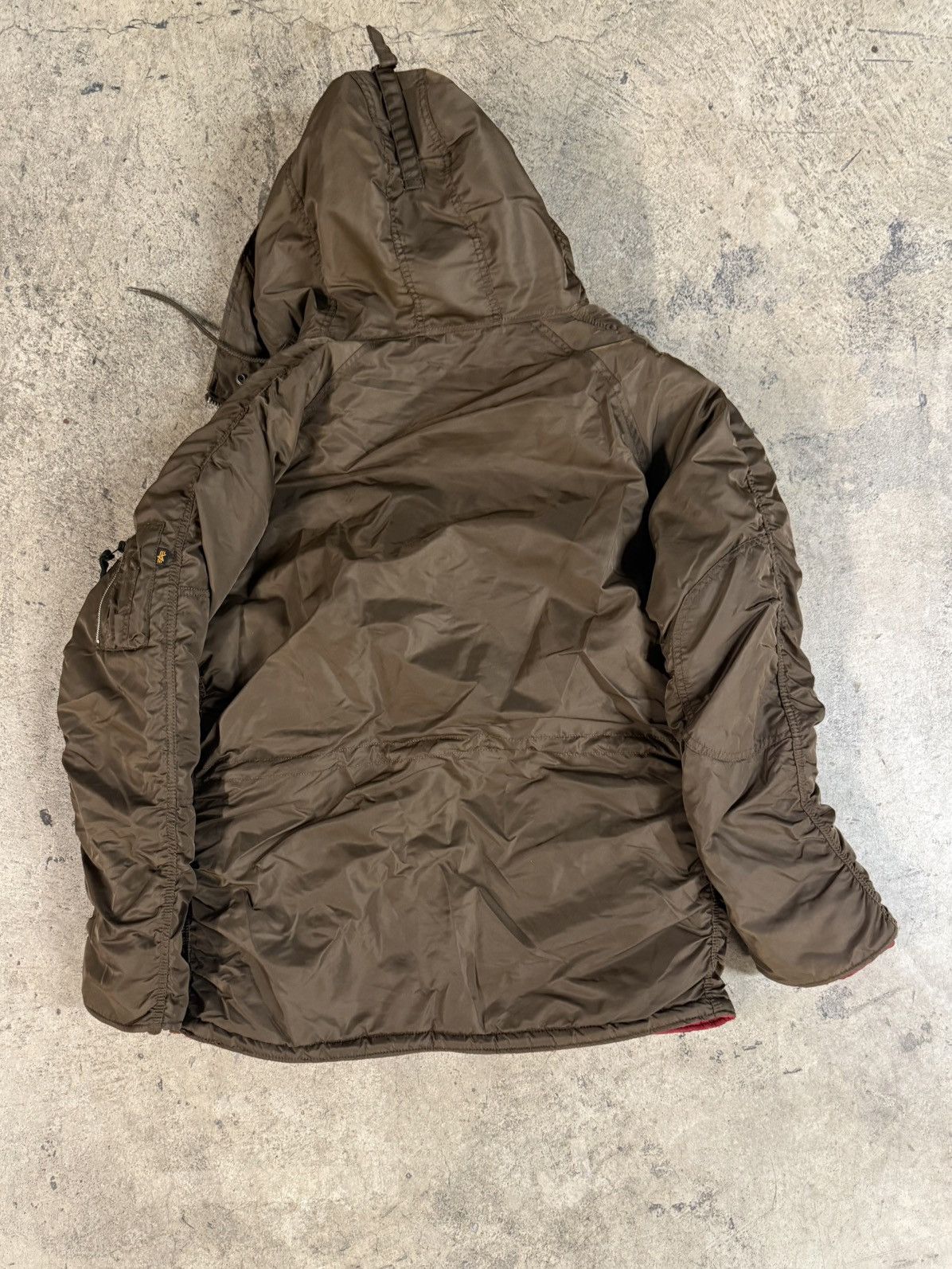 Alpha Industries Vintage Brown N3B Jacket Size US M / EU 48-50 / 2 - 2 Thumbnail