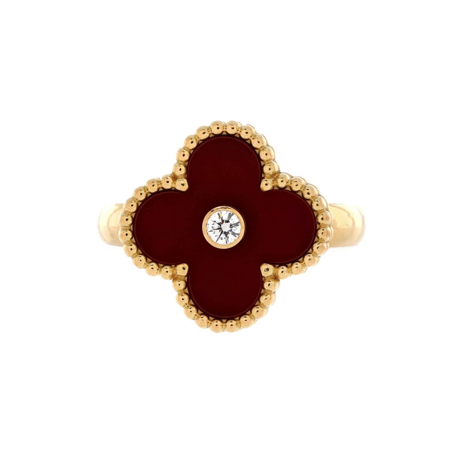 Van Cleef & Arpels Vintage Alhambra Ring Size ONE SIZE - 1 Thumbnail