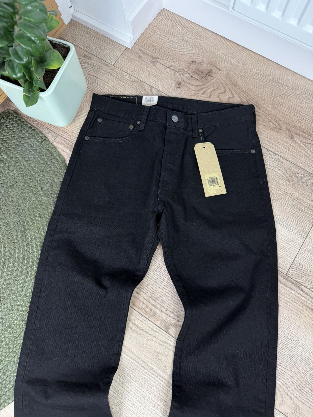 Levi's Vintage Levi’s 501 Black Denim Jeans 32x30 Size US 32 / EU 48 - 8 Thumbnail