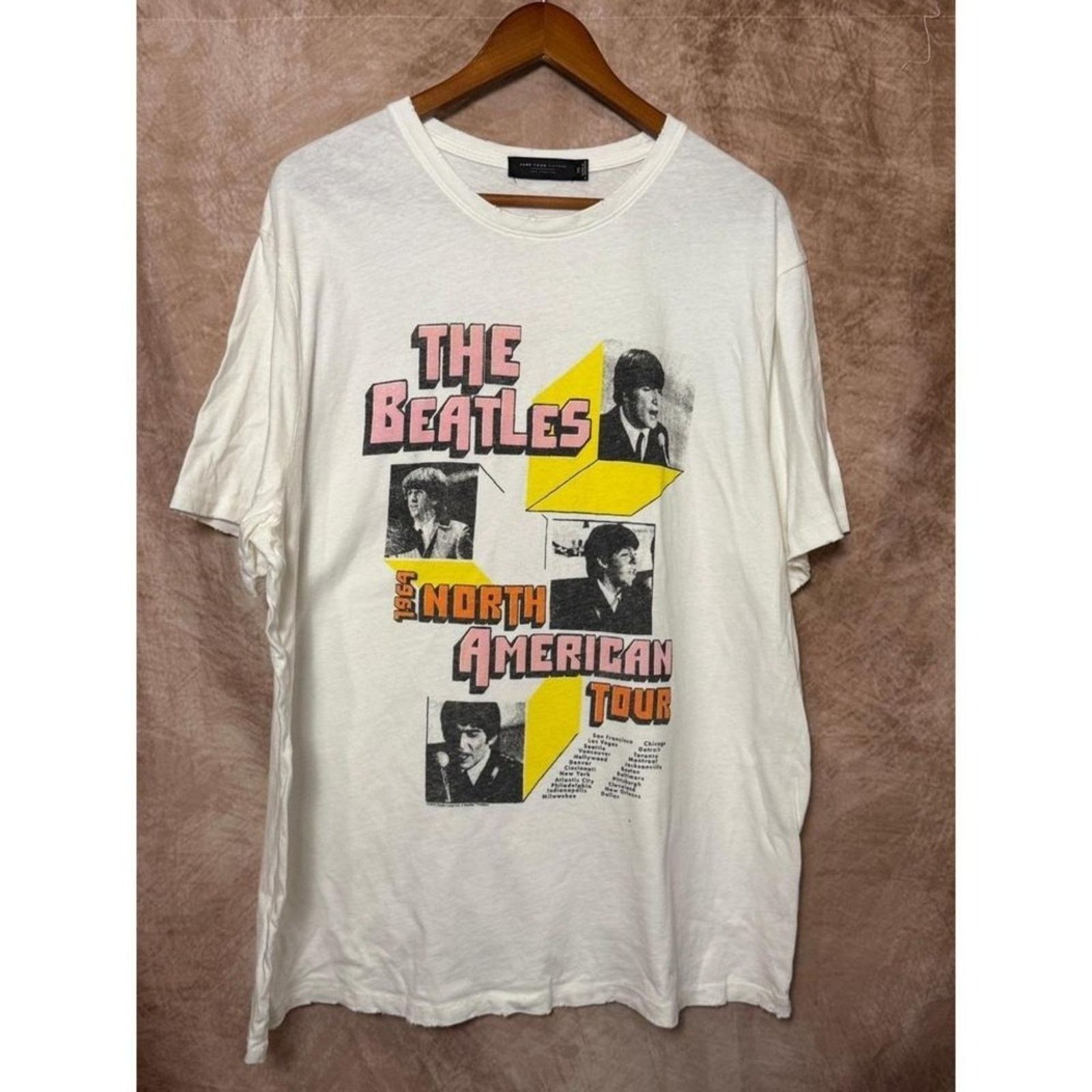 Other Beatles Junk Food 1964 Tour Graphic Tee XXL NWOT Size US XXL / EU 58 / 5 - 2 Thumbnail