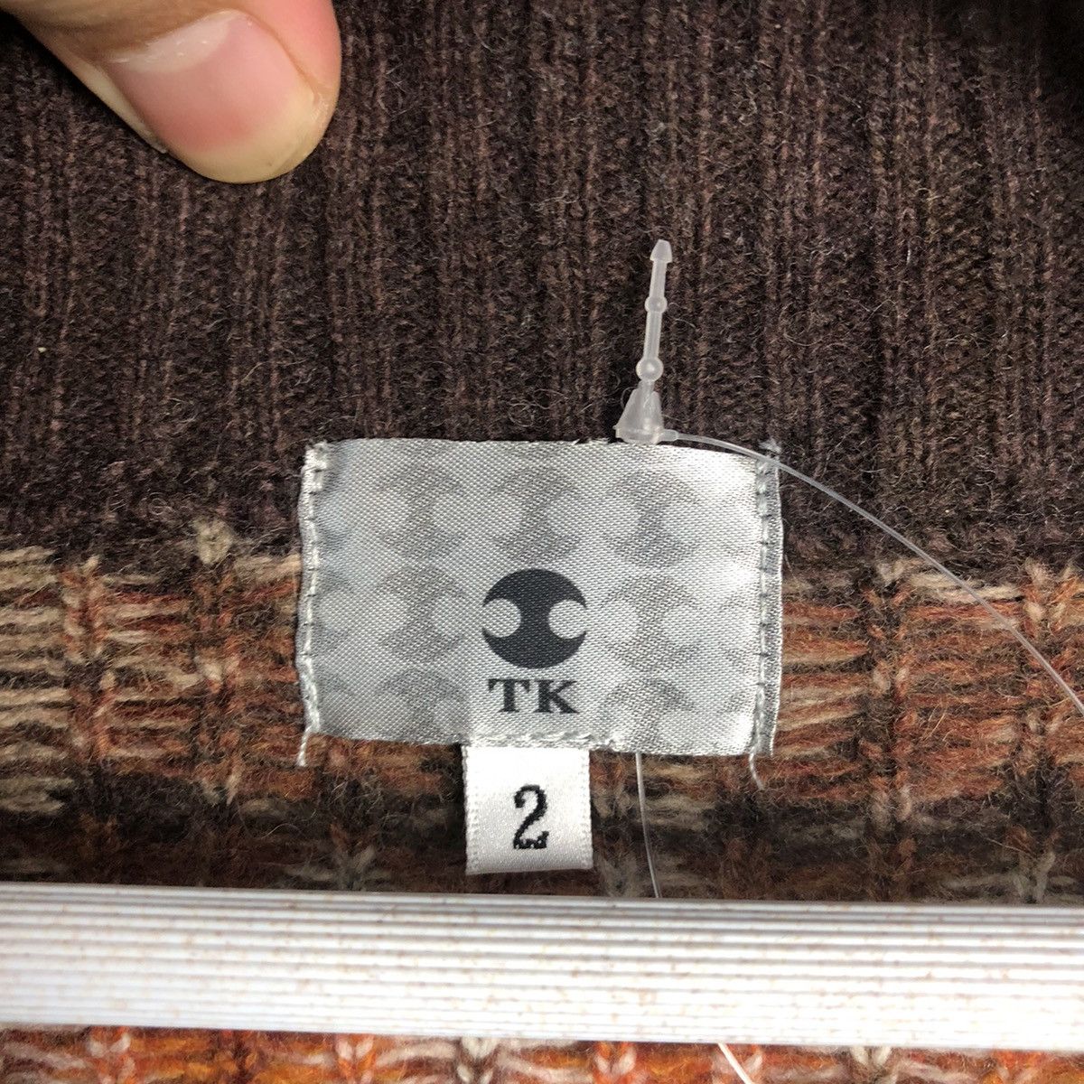 Takeo Kikuchi TK takeo kikuchi Brown Cardigan Knitwear #A1301 Size US S / EU 44-46 / 1 - 9 Thumbnail