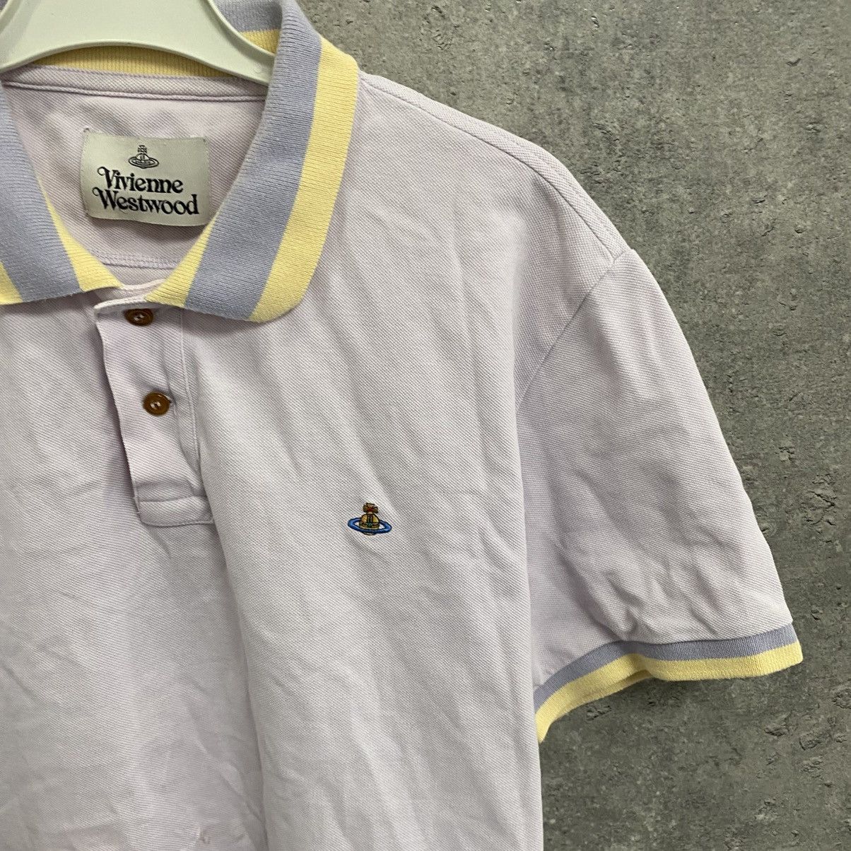 Vivienne Westwood Vivienne Westwood Polo T Shirt Vintage Small Orb Logo Luxury Size US XL / EU 56 / 4 - 5 Thumbnail