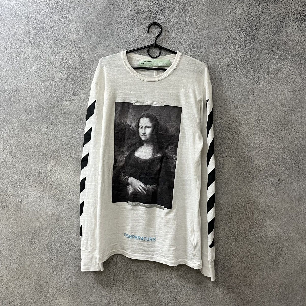 Off-White Off white Monalisa Long Sleeve TEE Size US S / EU 44-46 / 1 - 1 Thumbnail