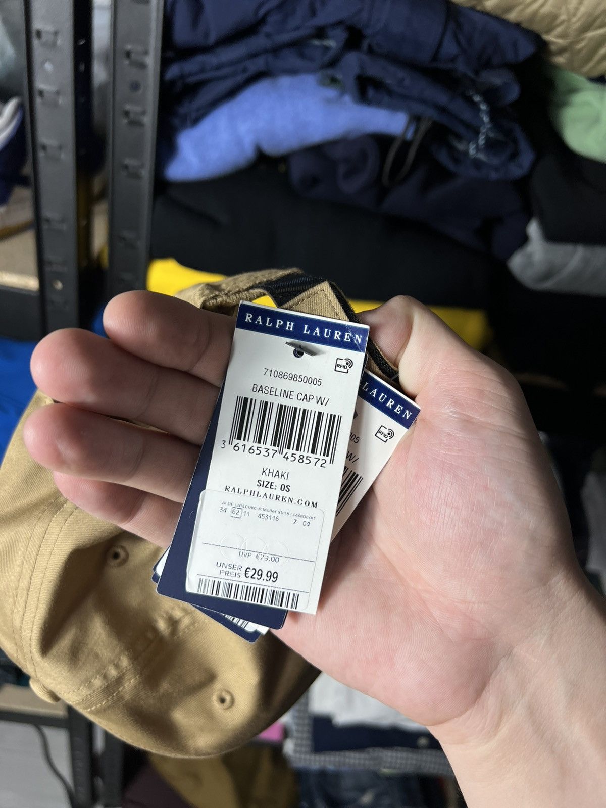Polo Ralph Lauren 🔥 NWT Polo Ralph Lauren Cap — Beige (One Size) Size ONE SIZE - 11 Thumbnail
