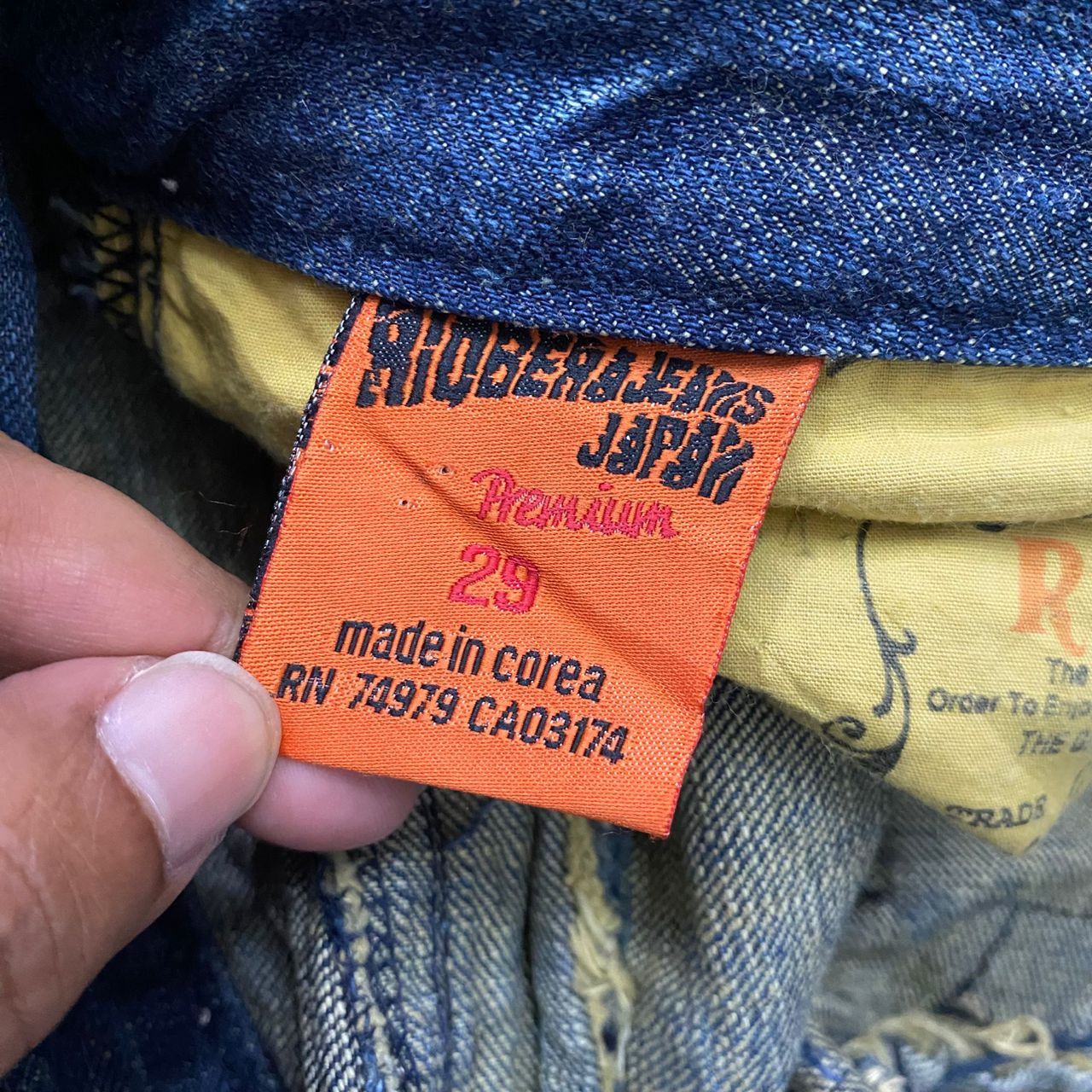 If Six Was Nine 💥Best Offer💥Vintage Riobera Jeans Distressed Denim Size US 30 / EU 46 - 19 Thumbnail