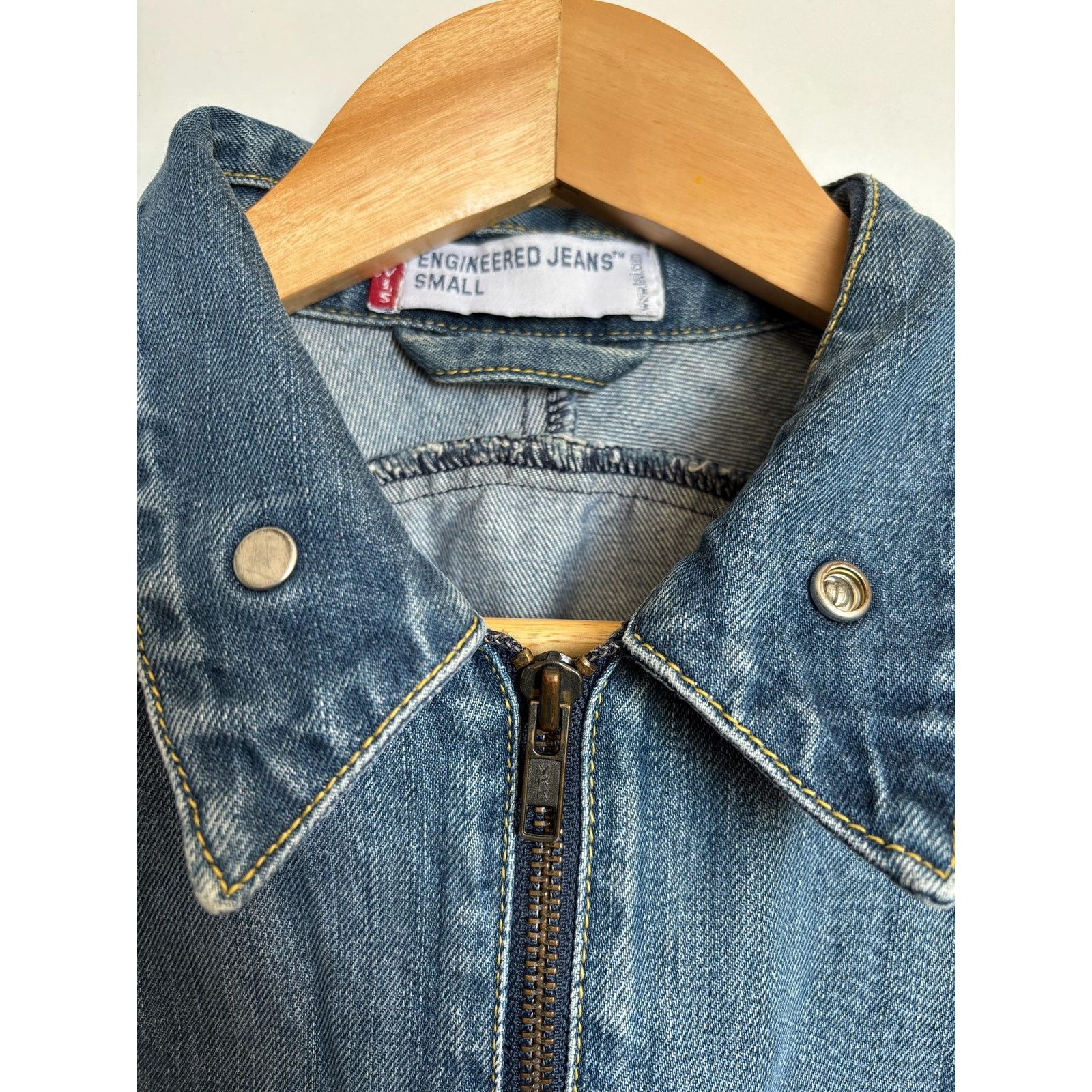 Levi's Levi's Engineered Archive Jacket Red Tab Y2K Cropped Zip S Size US S / EU 44-46 / 1 - 8 Thumbnail