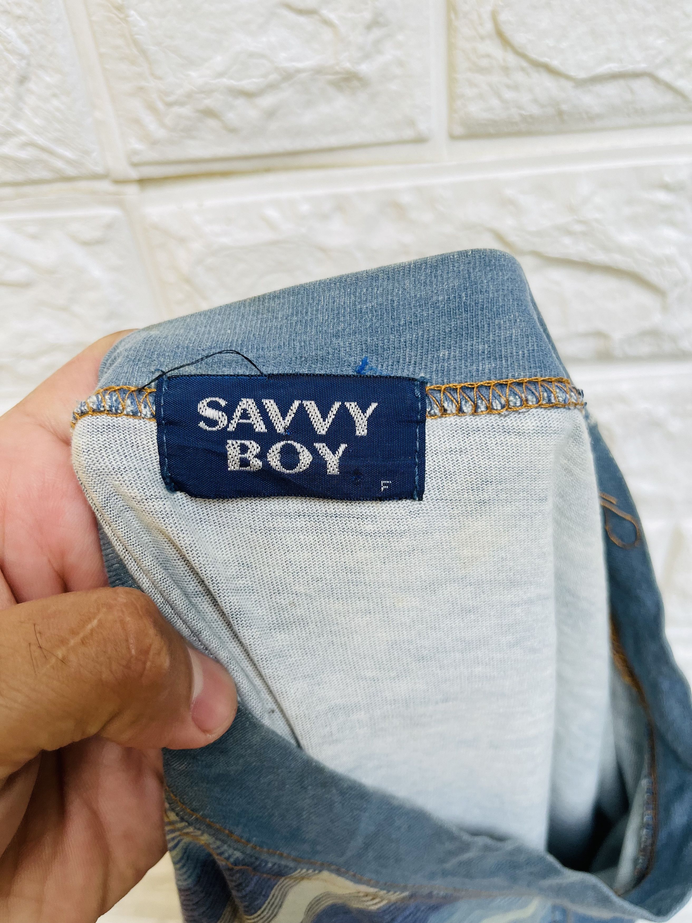 Japanese Brand × Vintage Vintage Savvy Boy Hip Hop Streetwear Fashion Style Size US L / EU 52-54 / 3 - 12 Thumbnail