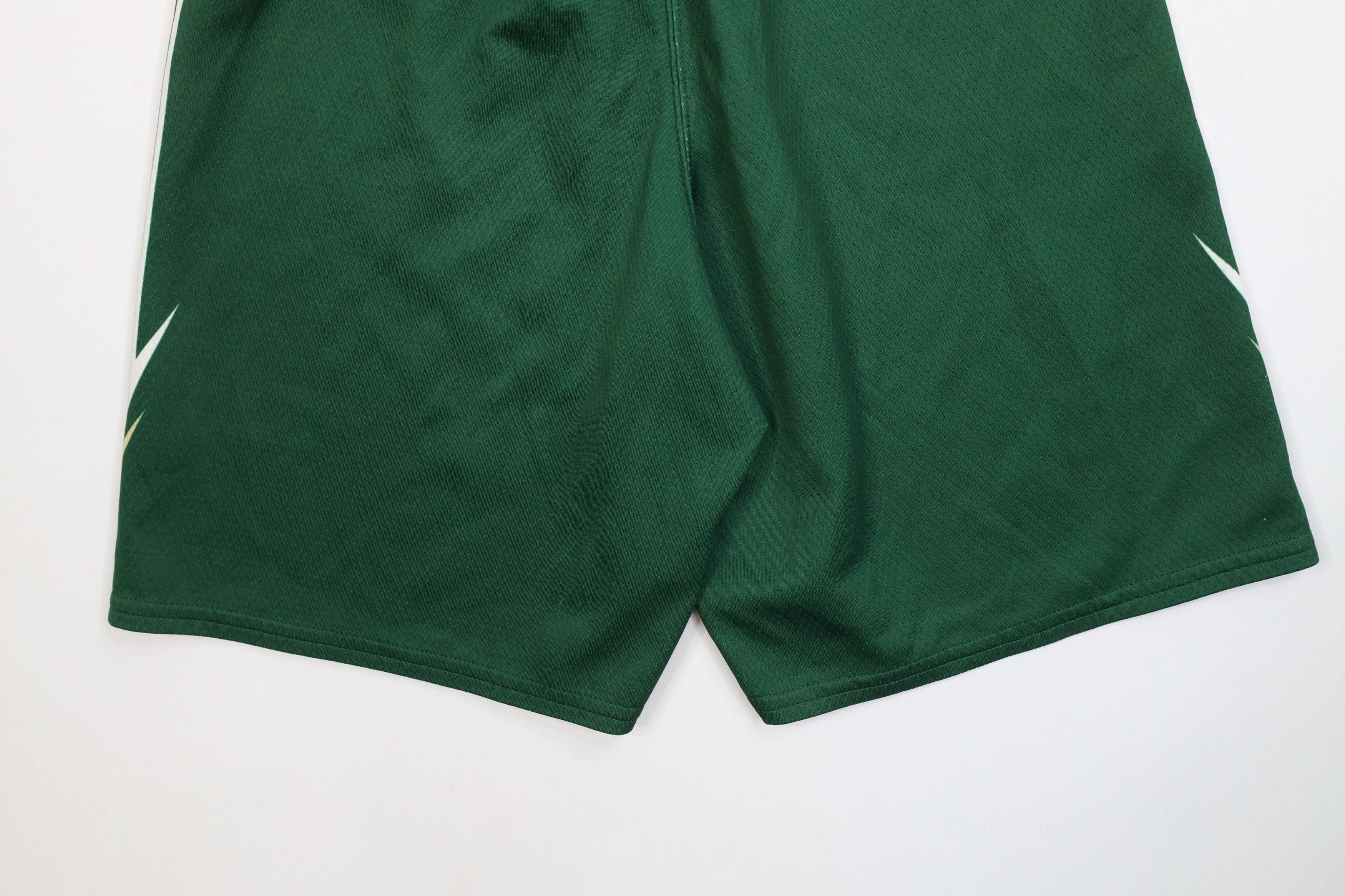 Russell Athletic Vintage 90s Y2K Russell Athletic Basketball Gym Shorts Green Size US 30 / EU 46 - 10 Thumbnail