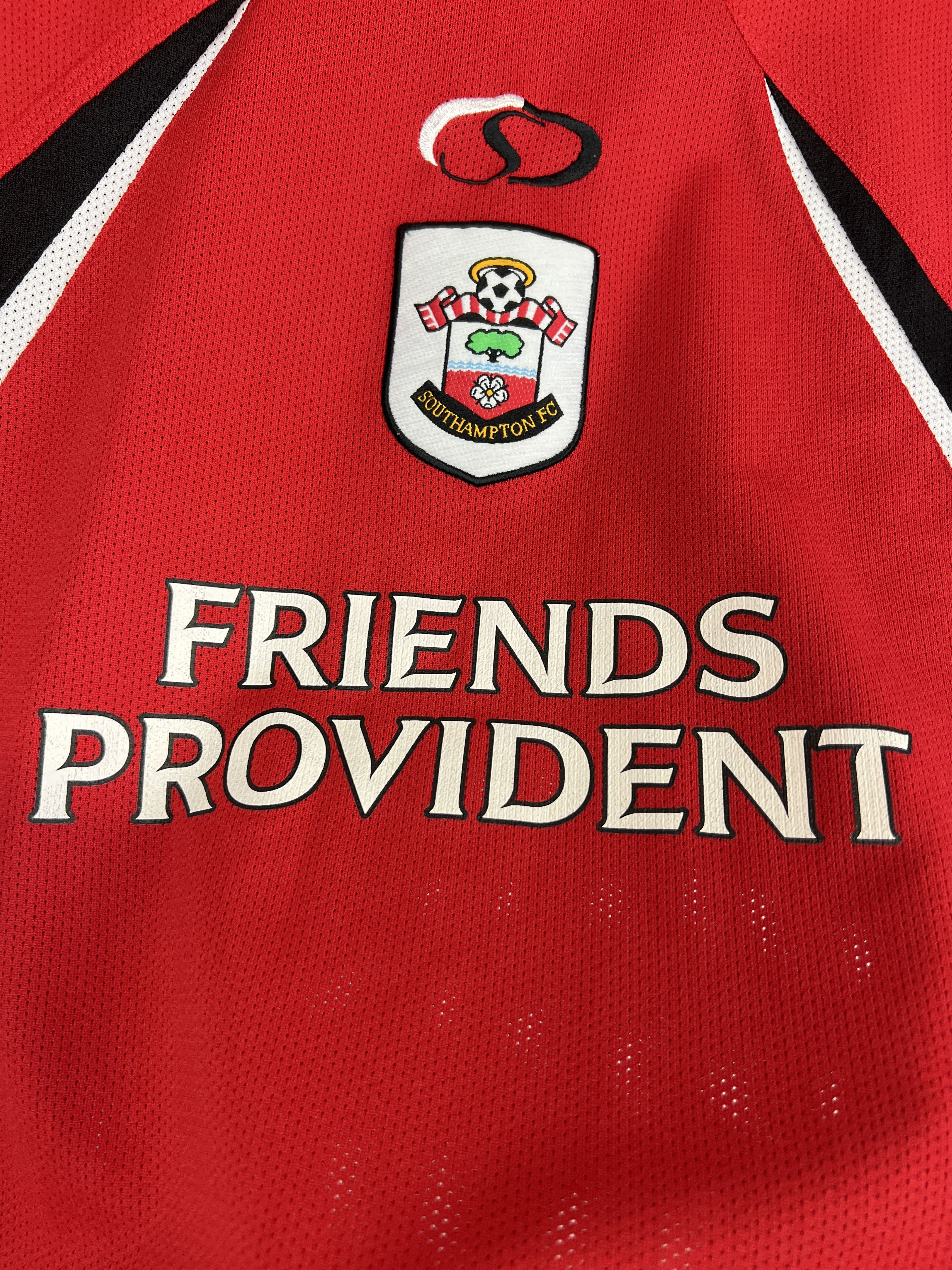 Vintage 2000's Southampton Football Train Shirt Soccer Jersey Trikot Size US XL / EU 56 / 4 - 4 Thumbnail