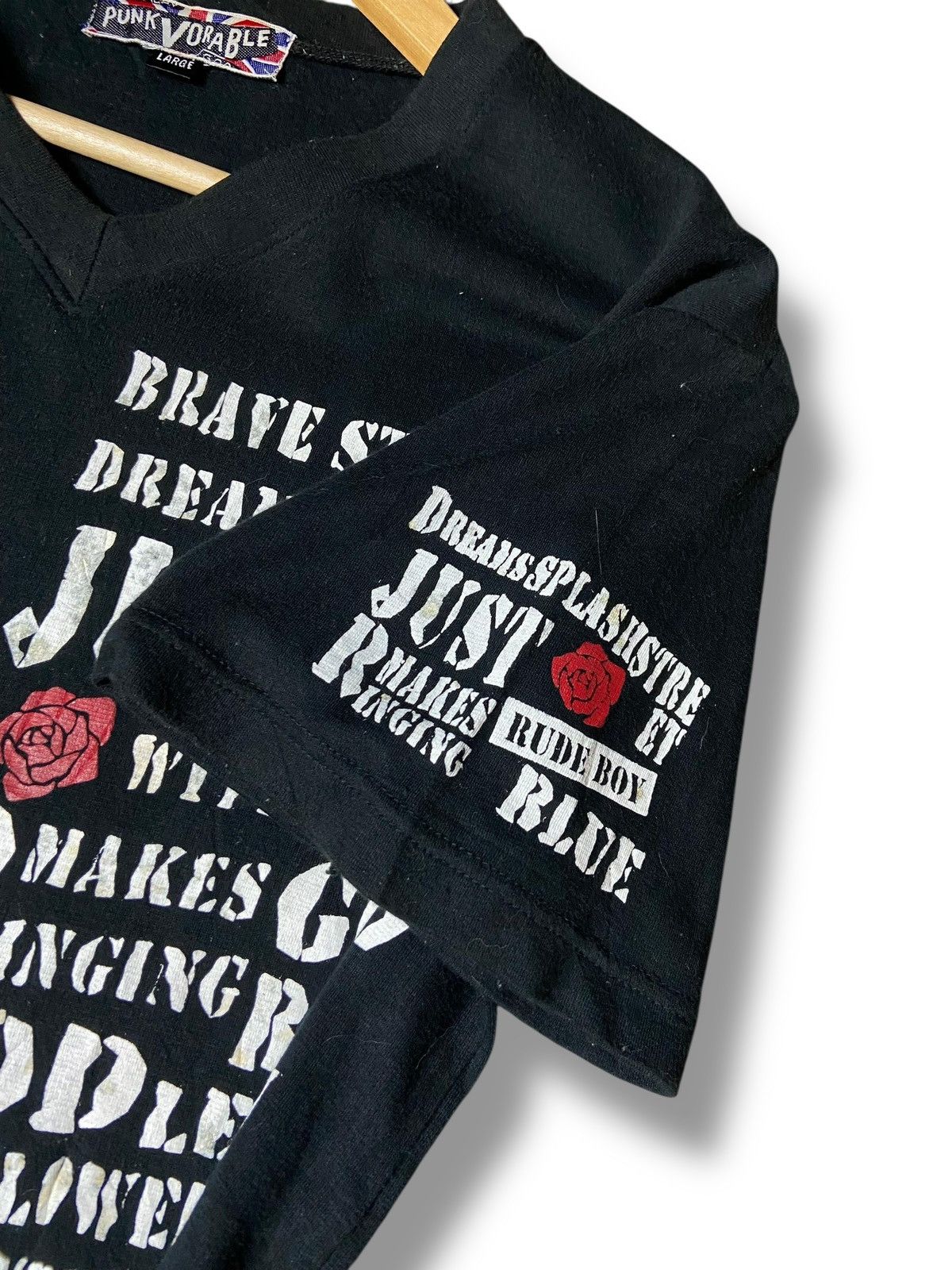 Seditionaries Punk Vorable Poems Printed Tees (143) Size US L / EU 52-54 / 3 - 3 Thumbnail