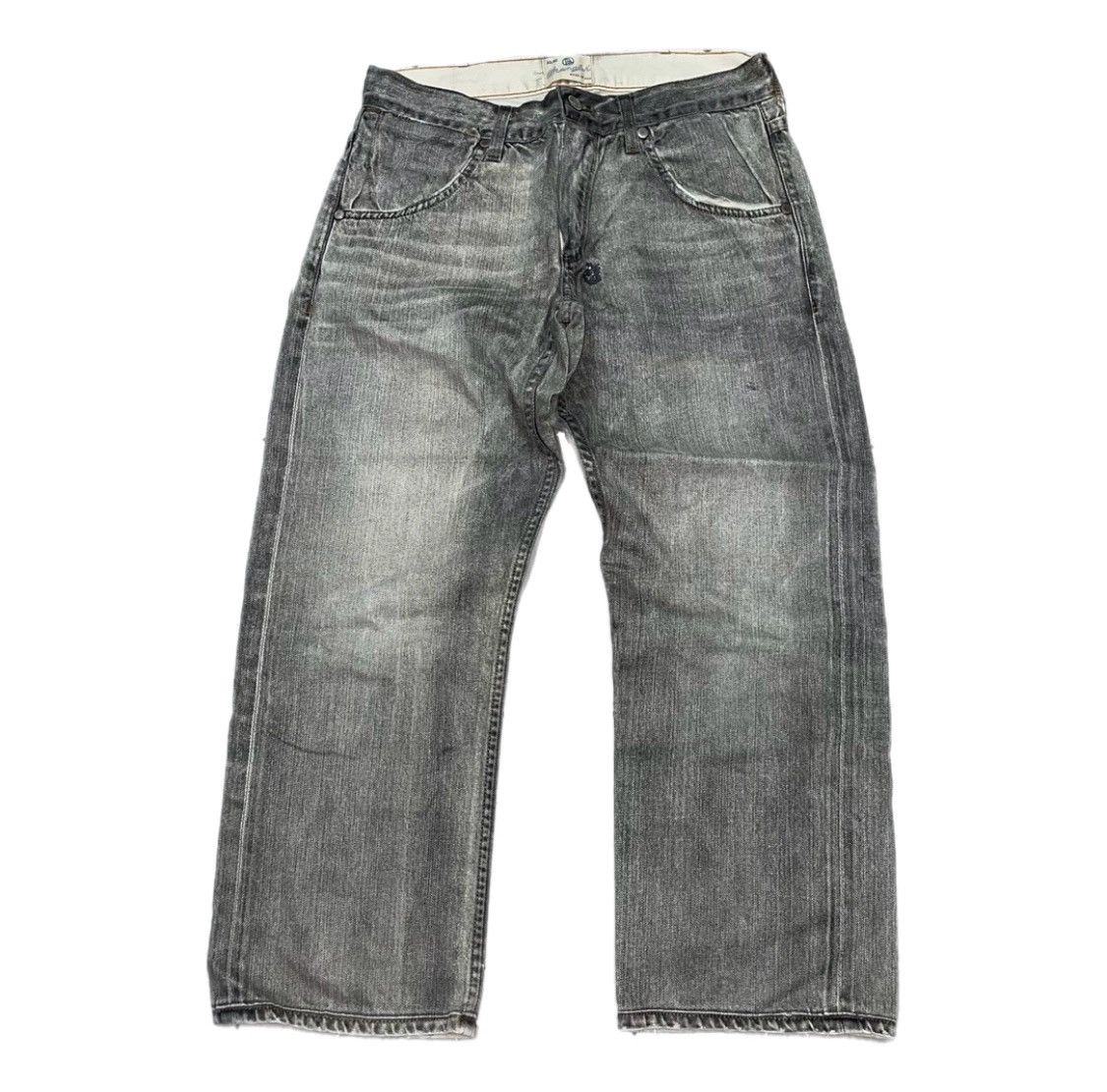 Vintage × Wrangler Wrangler Blue Bell Selvedge Denim RARE Size US 31 - 1 Thumbnail
