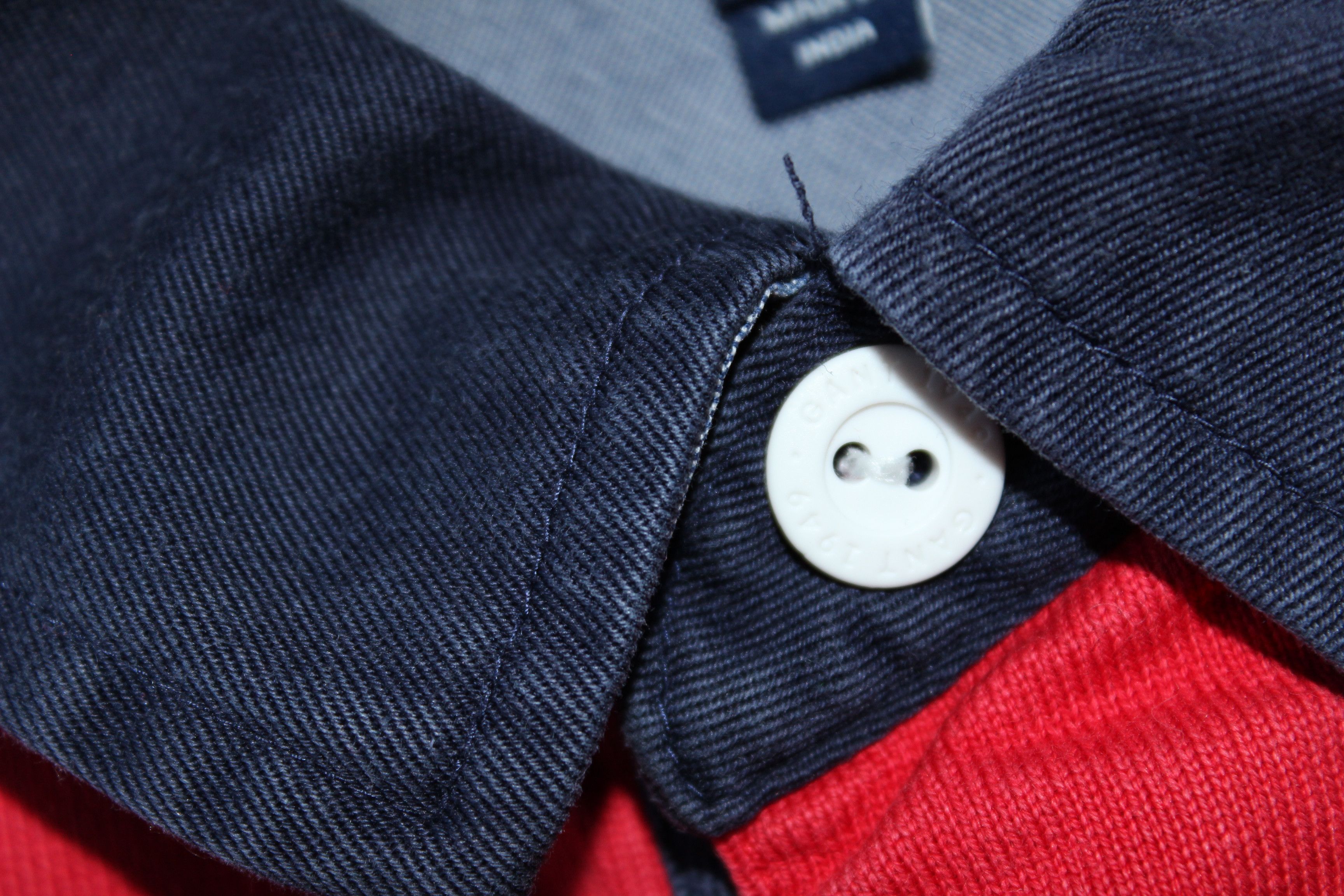 Gant Men's Gant Long Sleeve Red Rugby Shirt Size US L / EU 52-54 / 3 - 9 Thumbnail