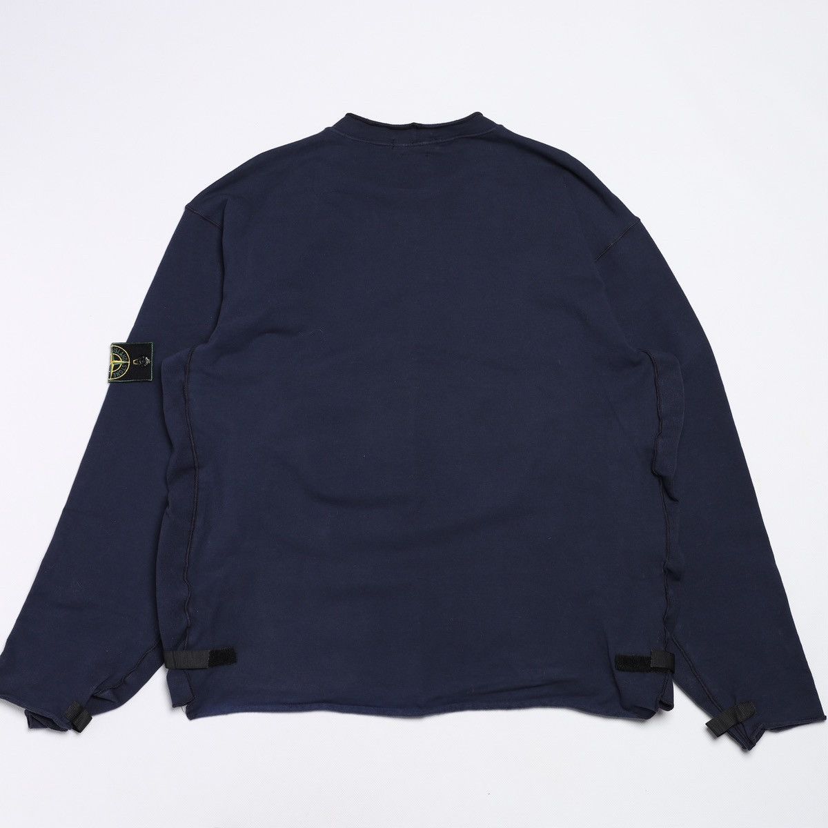 Stone Island Rare Vintage Stone Island 90s Navy Sweatshirt Crewneck 1996 Size US XL / EU 56 / 4 - 15 Thumbnail