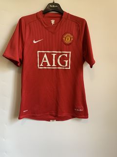 Vintage Vintage Adidas Manchester United Soccer Jersey Ronaldo Drill