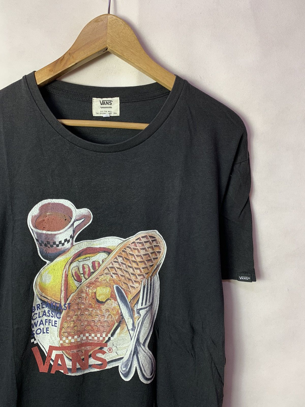 Vans 🛹 Vans Off The Wall Waffle Skate Tee Size US M / EU 48-50 / 2 - 2 Thumbnail
