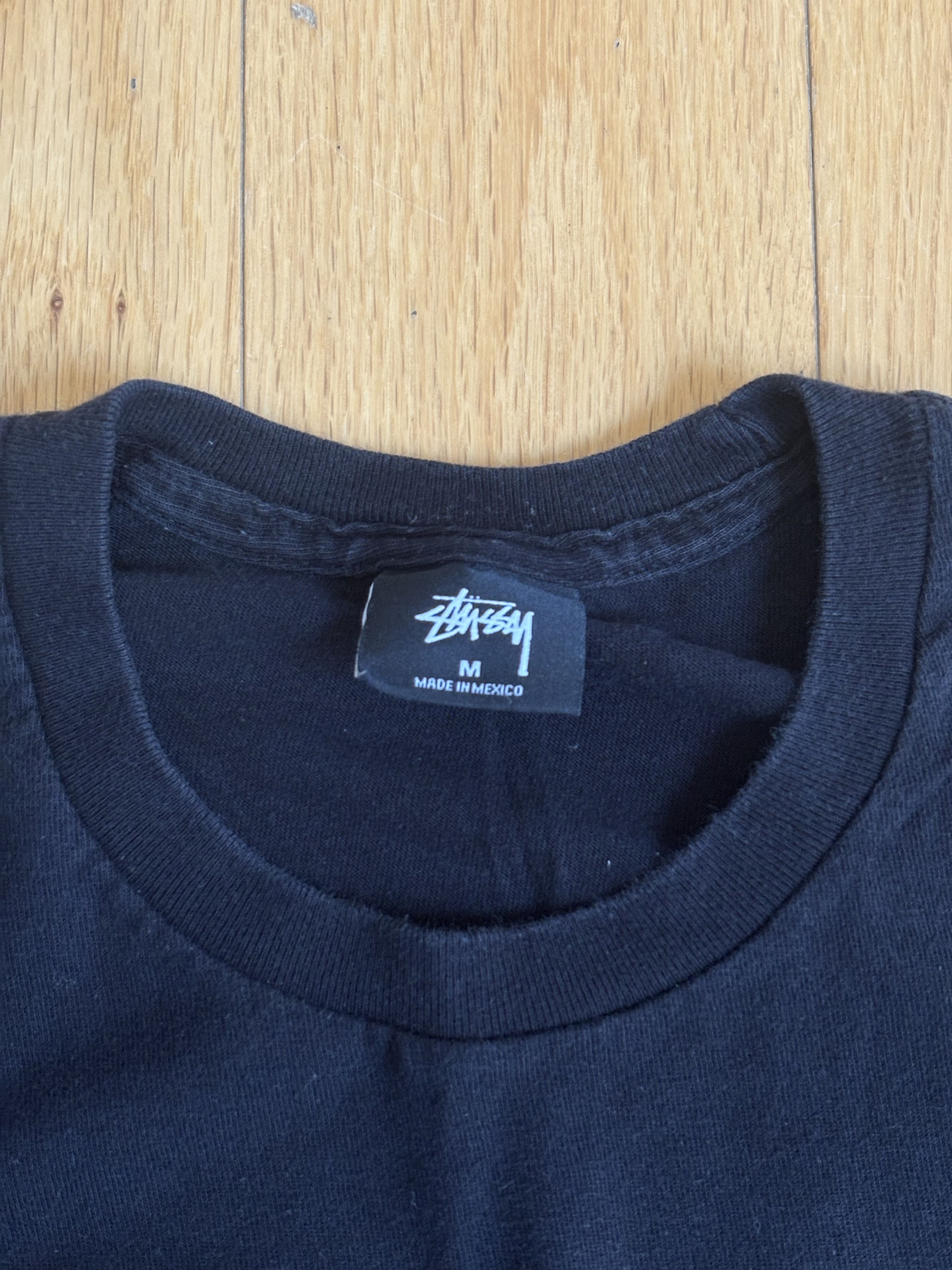 Stussy Stussy Flaming 8 Ball T Shirt M Size US M / EU 48-50 / 2 - 2 Thumbnail